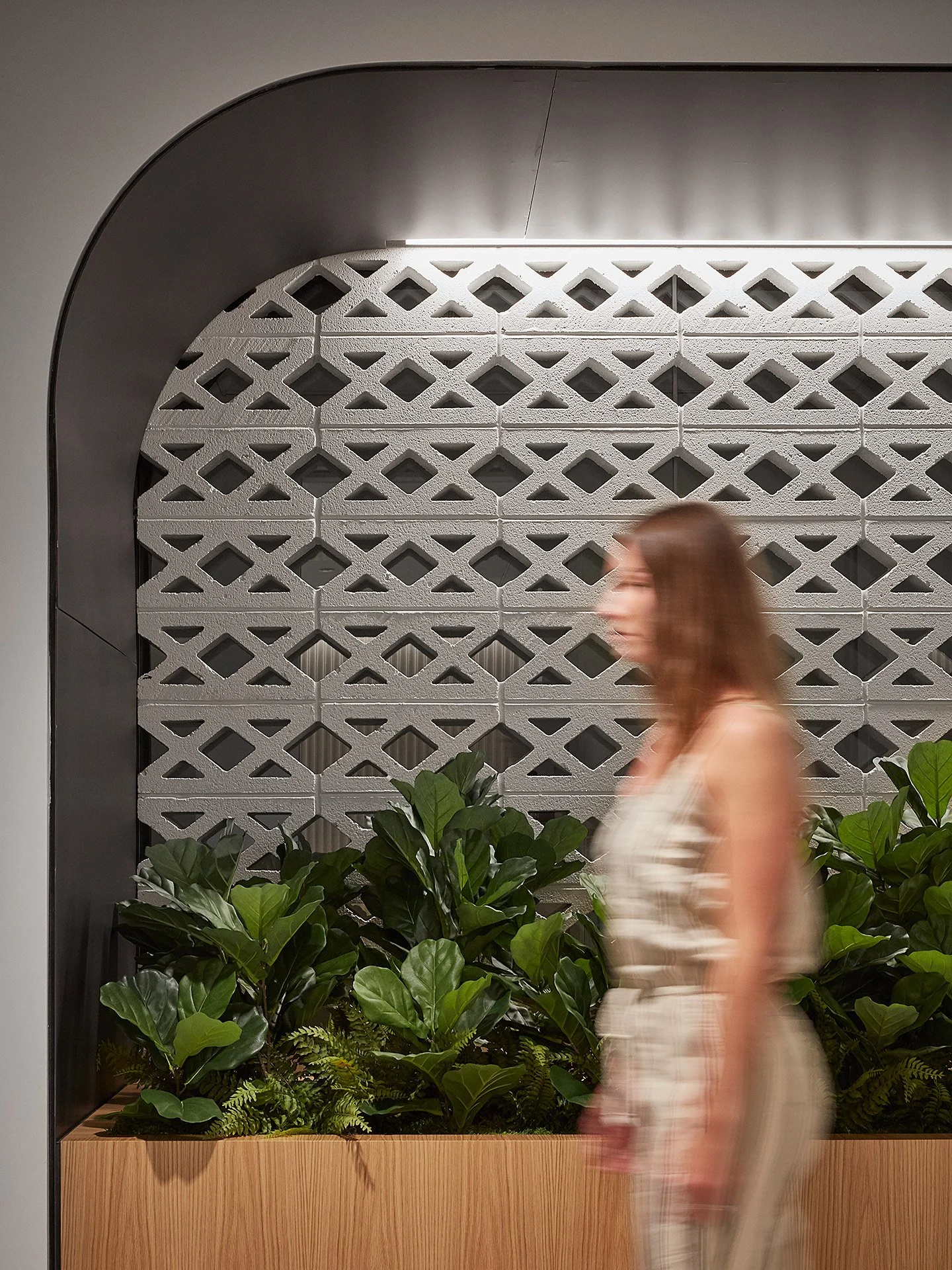 Simplex Trading office interior - wall detail