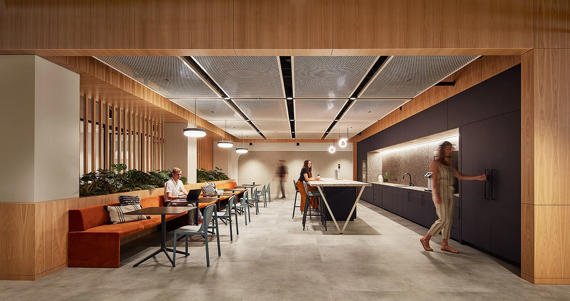 Simplex Trading office interior - lounge