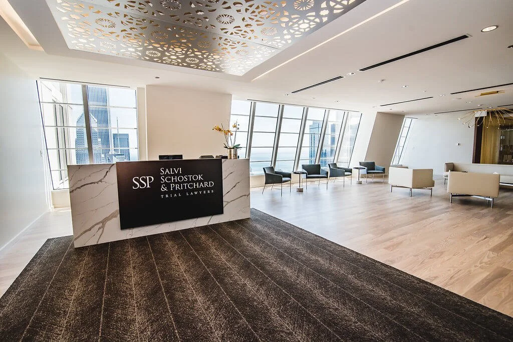 Salvi Law office interior - reception