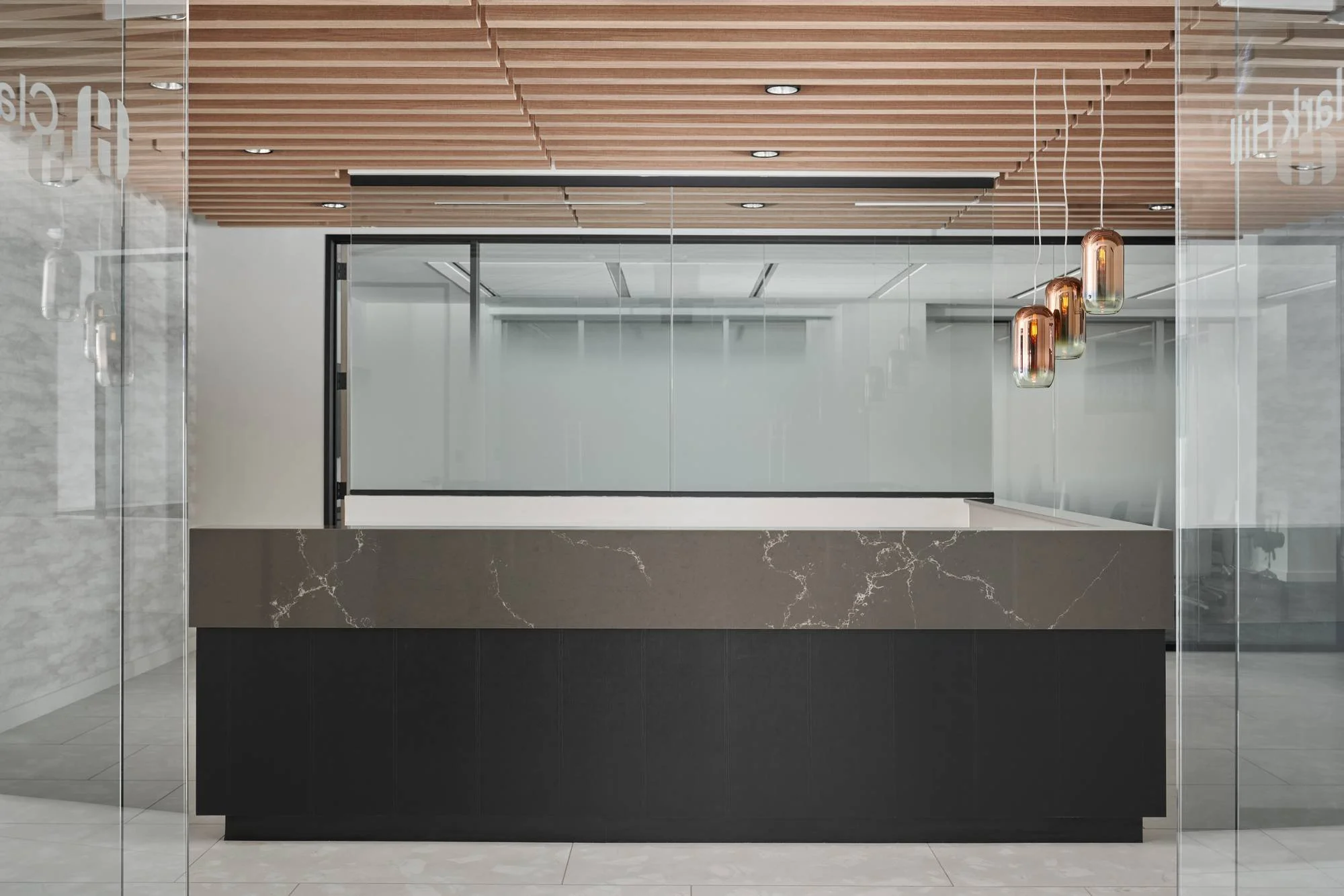 Clark Hill PLC - Austin Office Interior - entryway