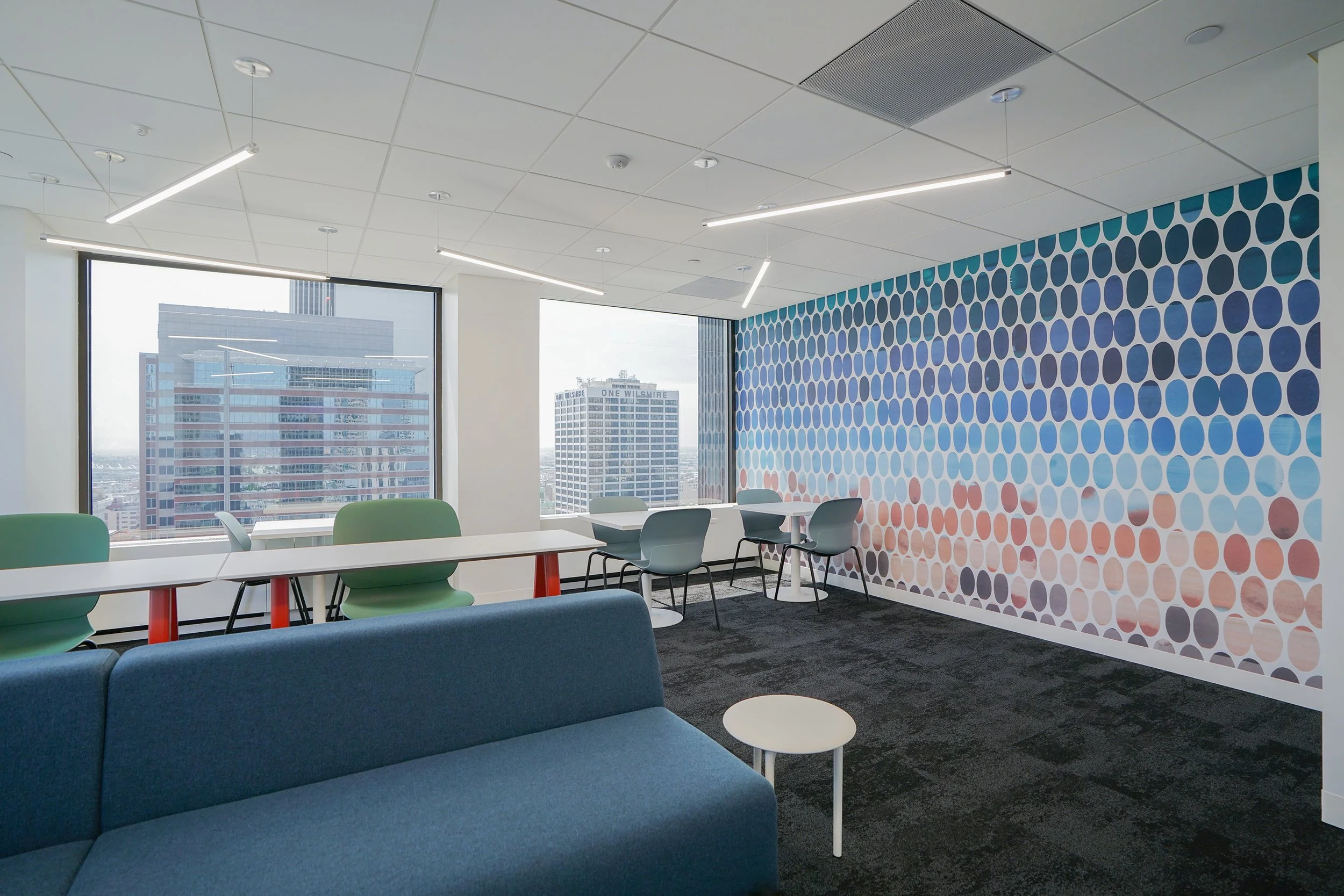 Clark Hill office interior - lounge