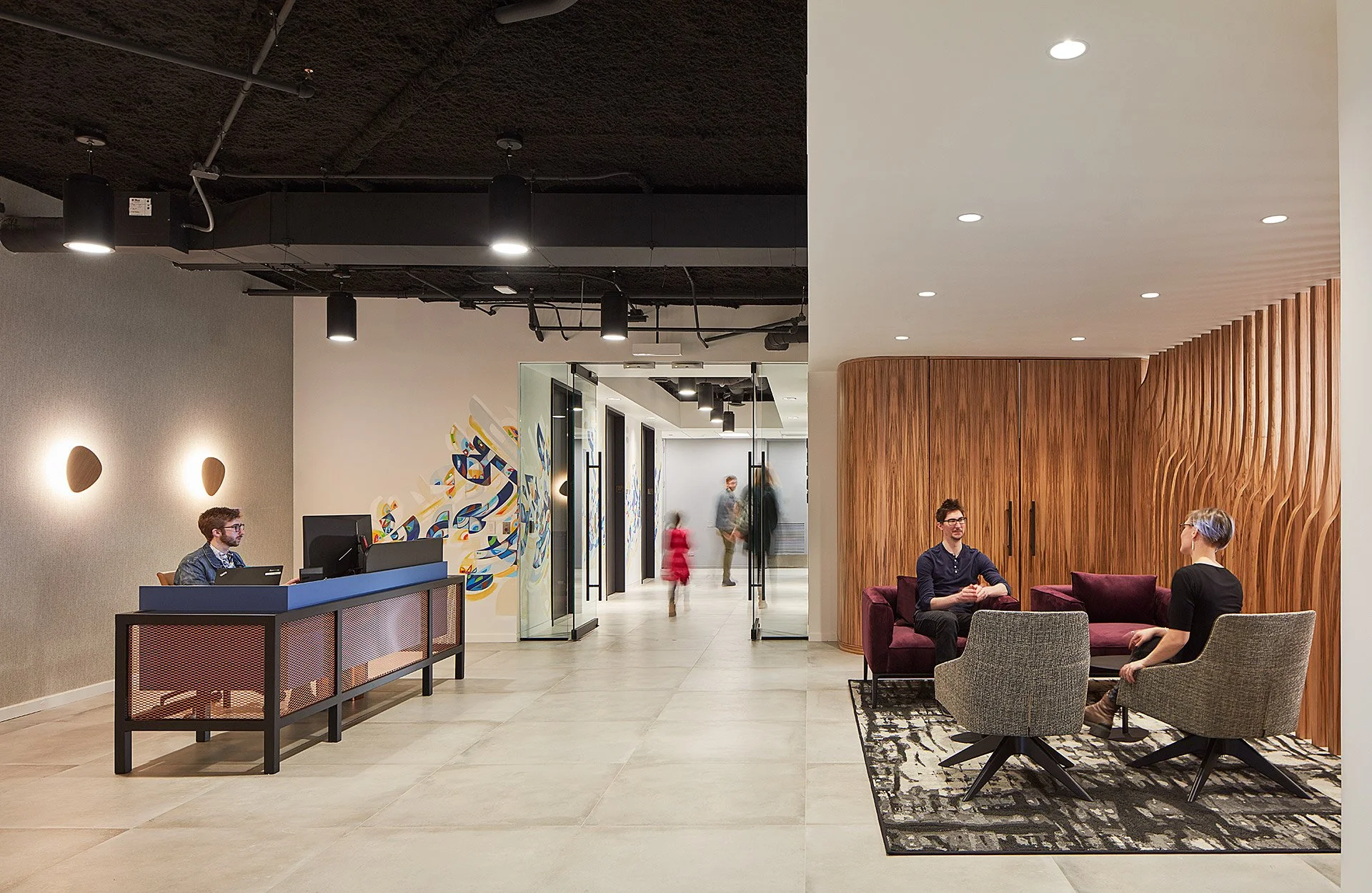 Goldman Ismail office interior - reception