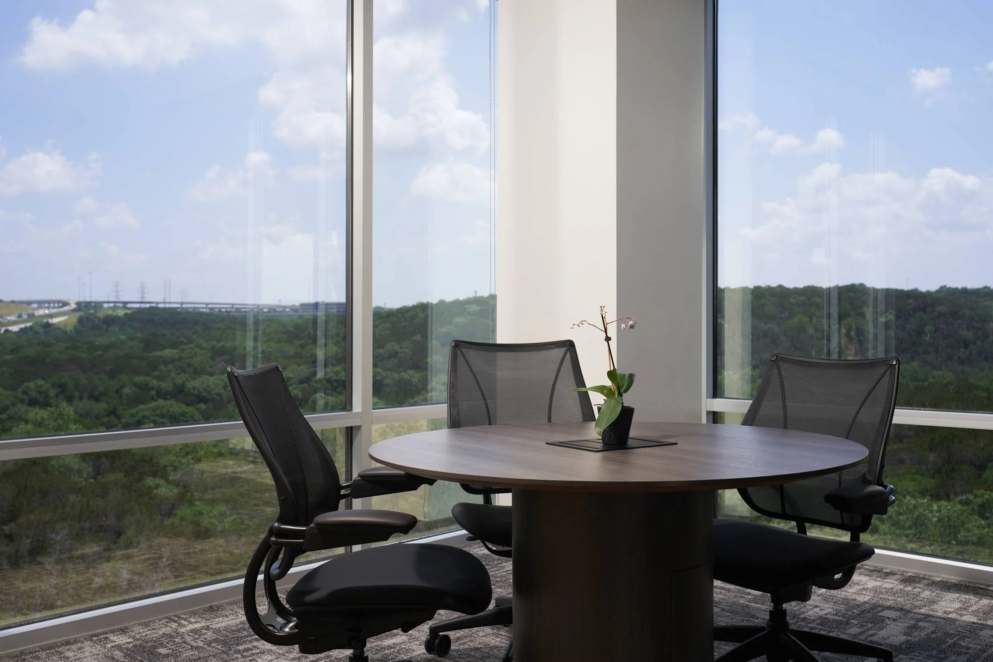 Clark Hill PLC - Austin Office Interior - Corner office