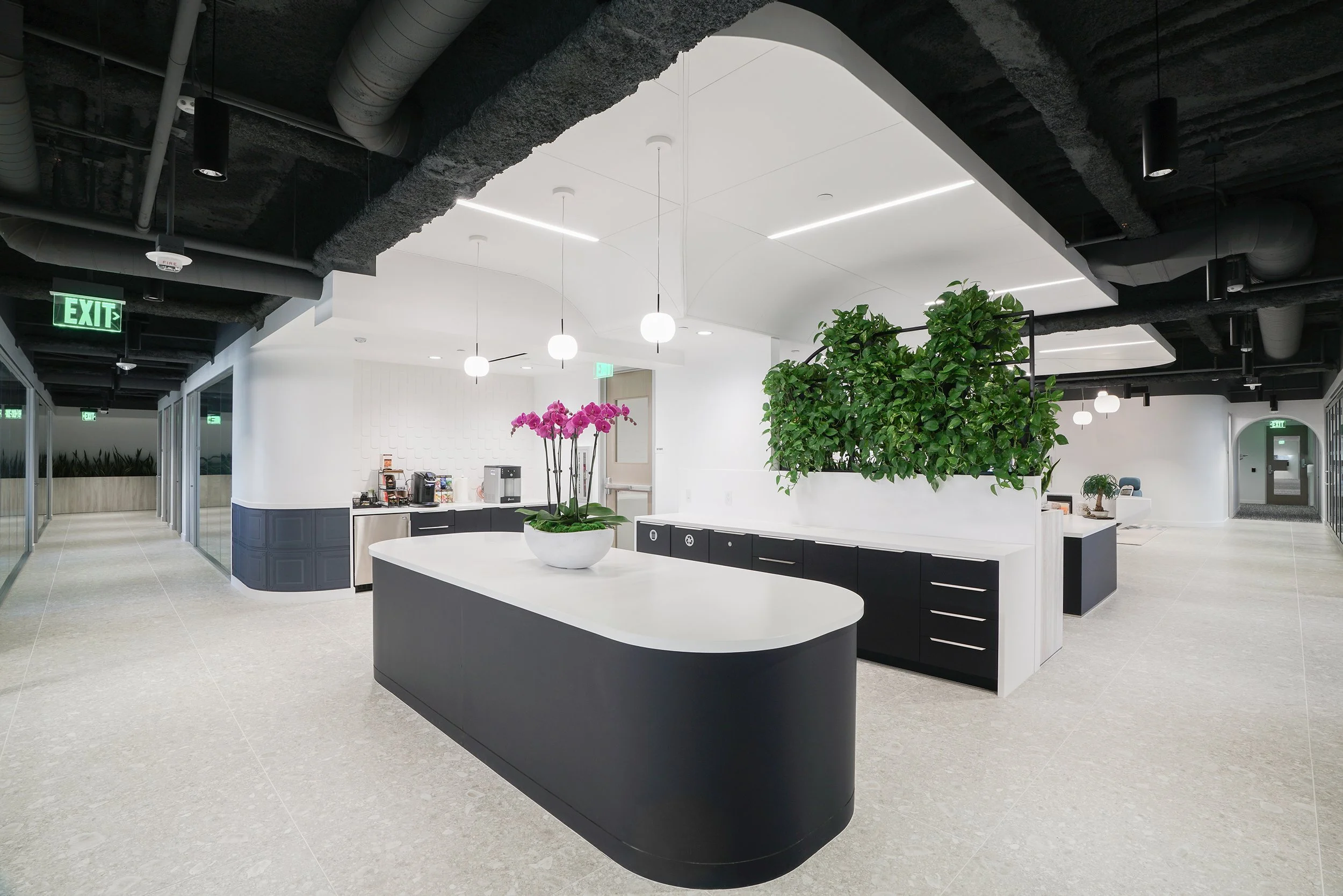 Clark Hill office interior - snackbar