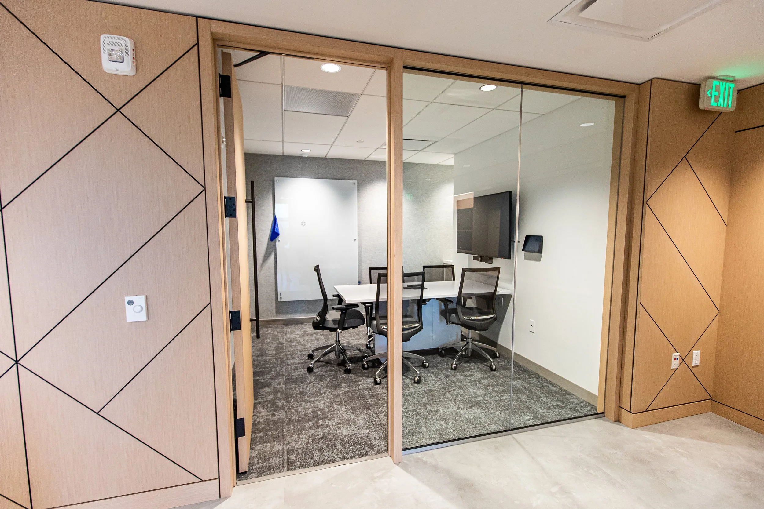Ballmer Group Interior Photo of Huddle Room