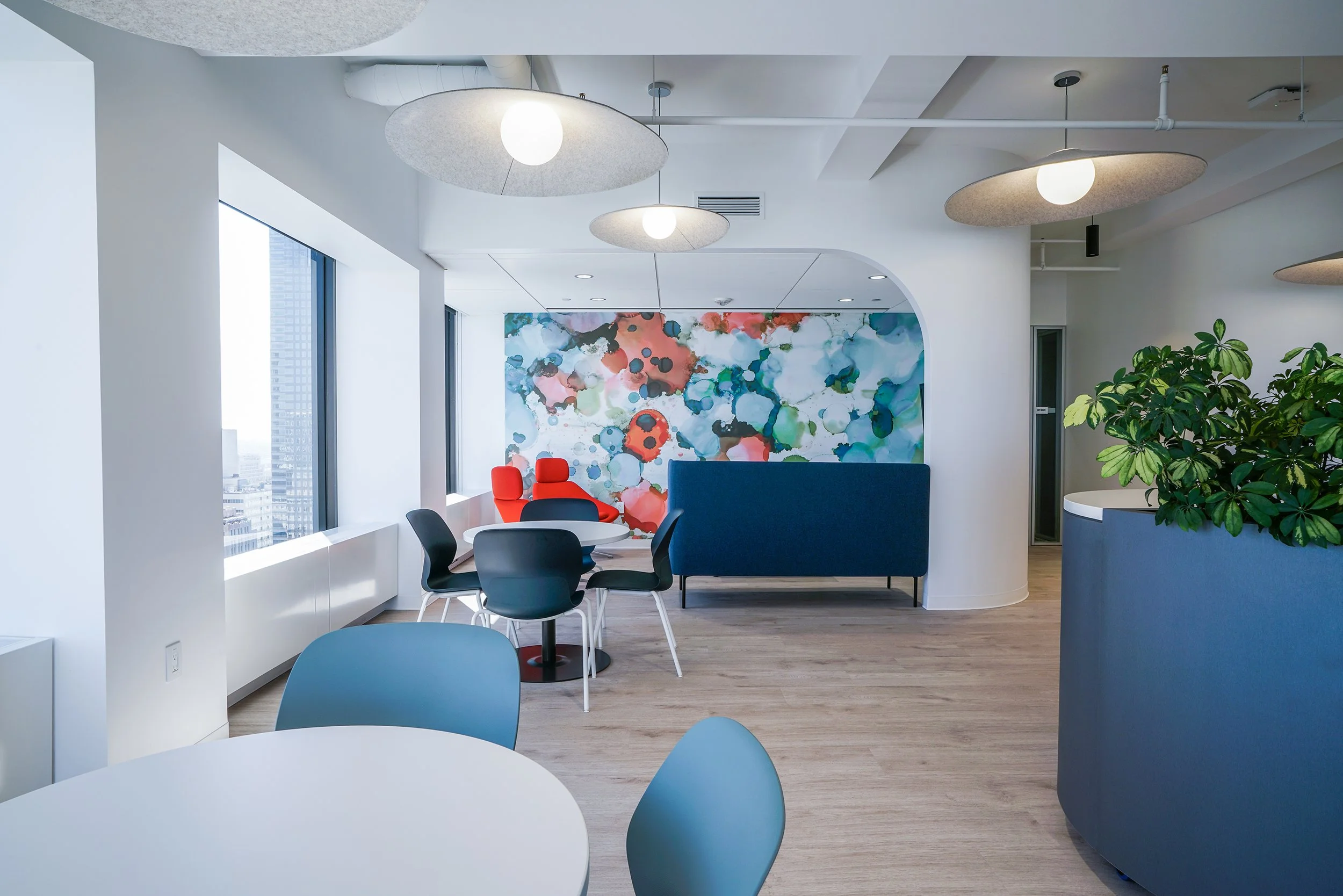 Clark Hill office interior - lounge