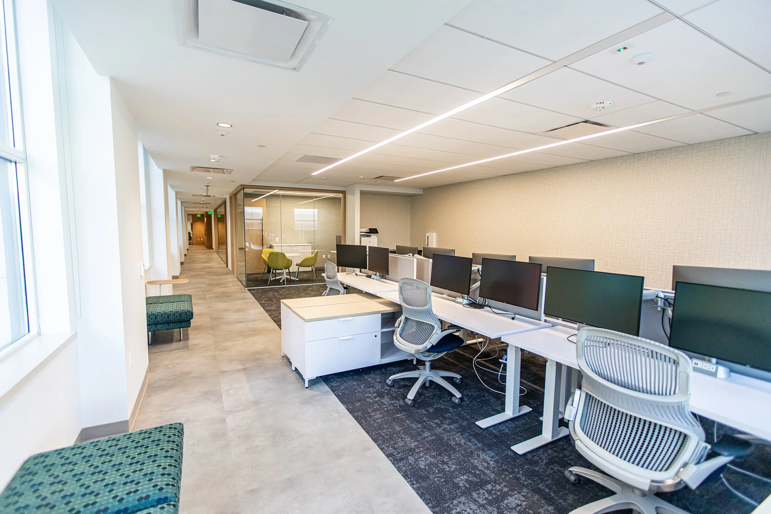 Ballmer Group Interior Photo of Workstations