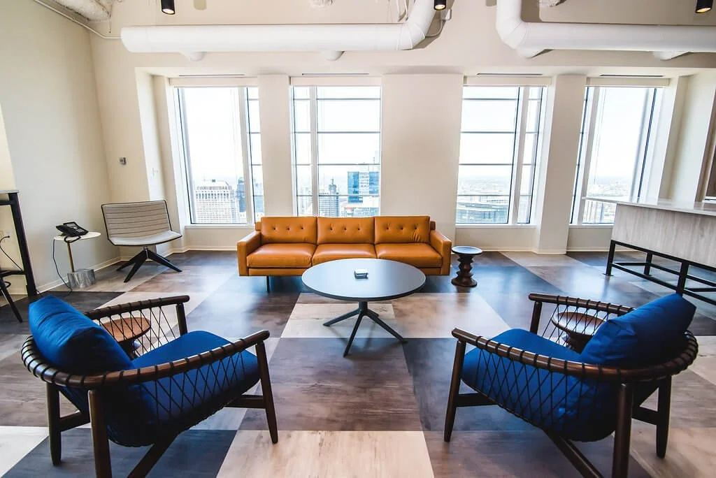 Salvi Law office interior - lounge