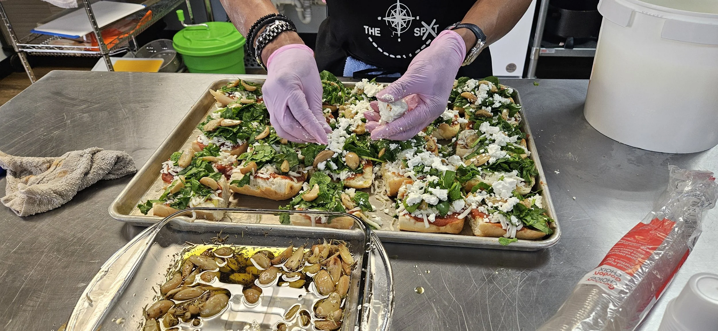 TBI resident practicing cooking skills during occupational therapy at MARC rehabilitation center in Novi, Michigan