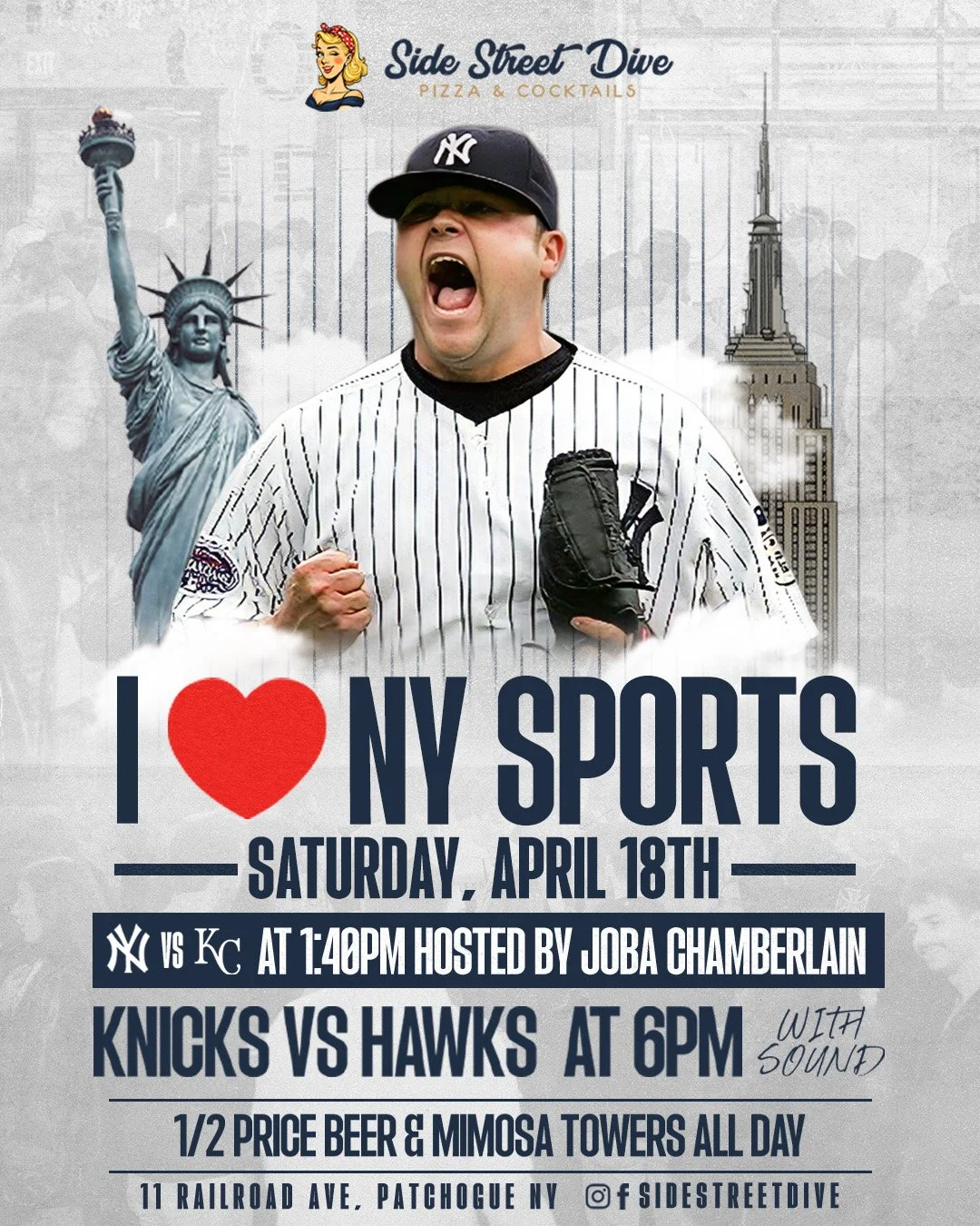 I ❤️ NY SPORTS – Hosted by Joba Chamberlain