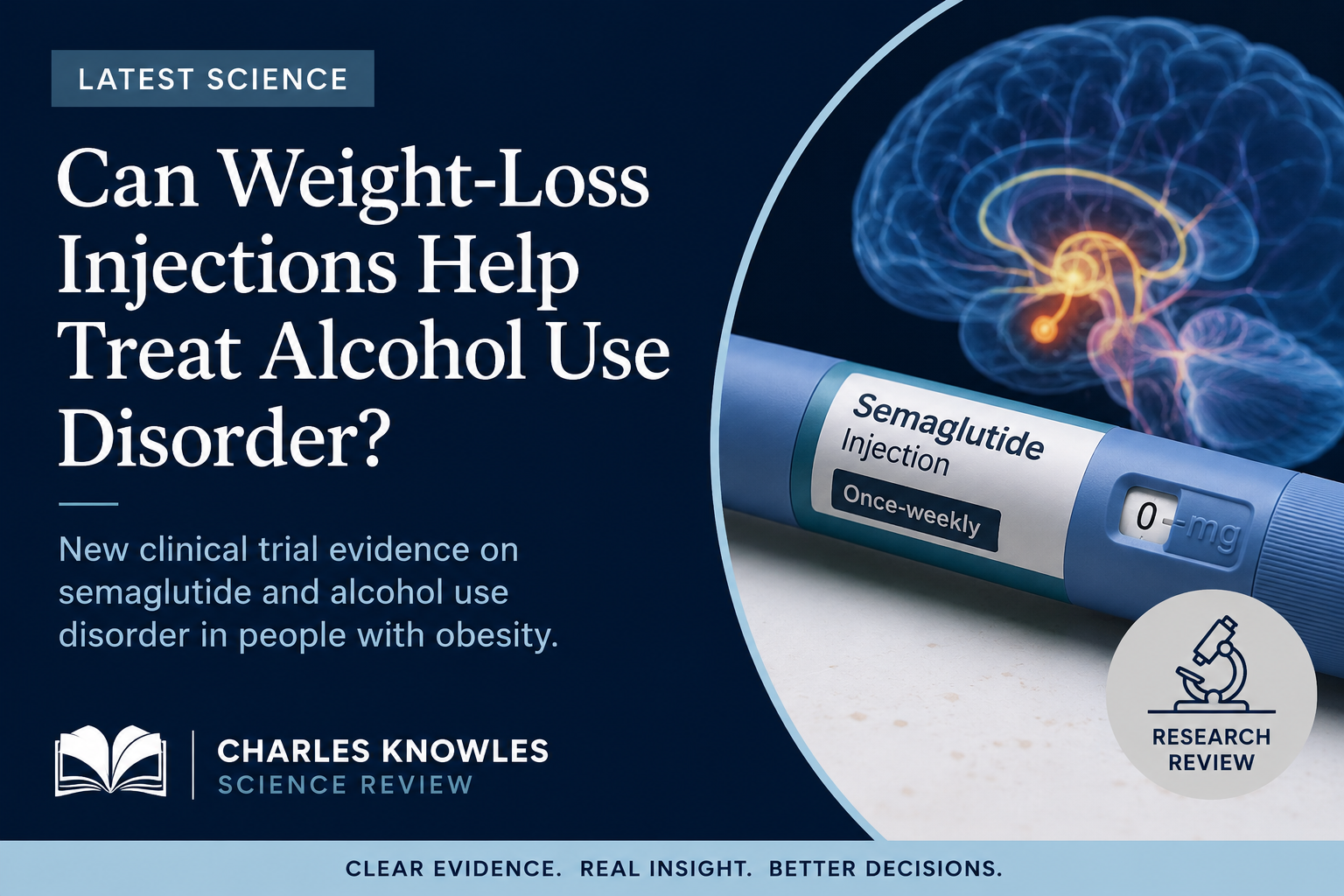 Can GLP-1 Weight-Loss Medications Treat Alcohol Use Disorder?