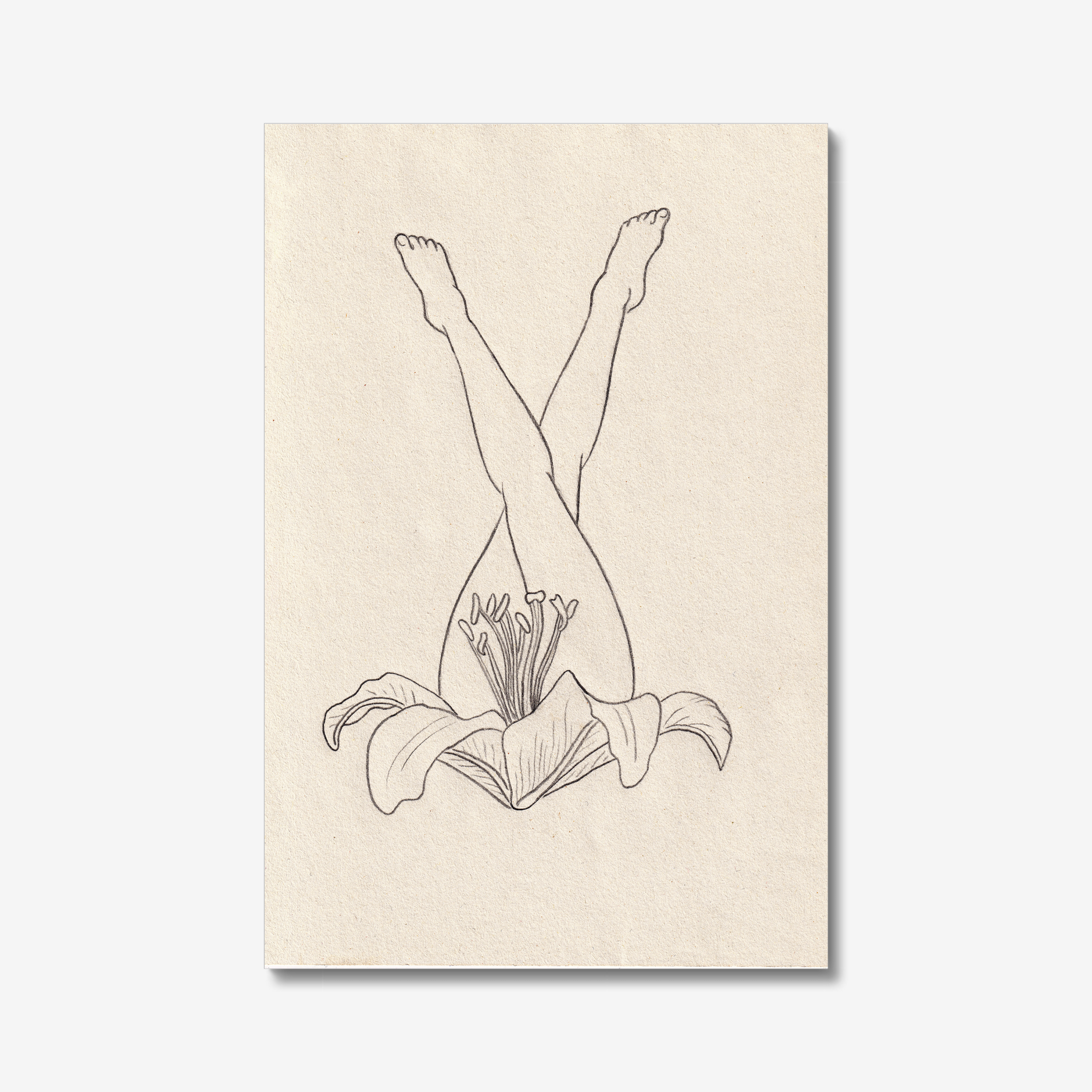 'Gilded Lily' Surrealist Fine Art Print