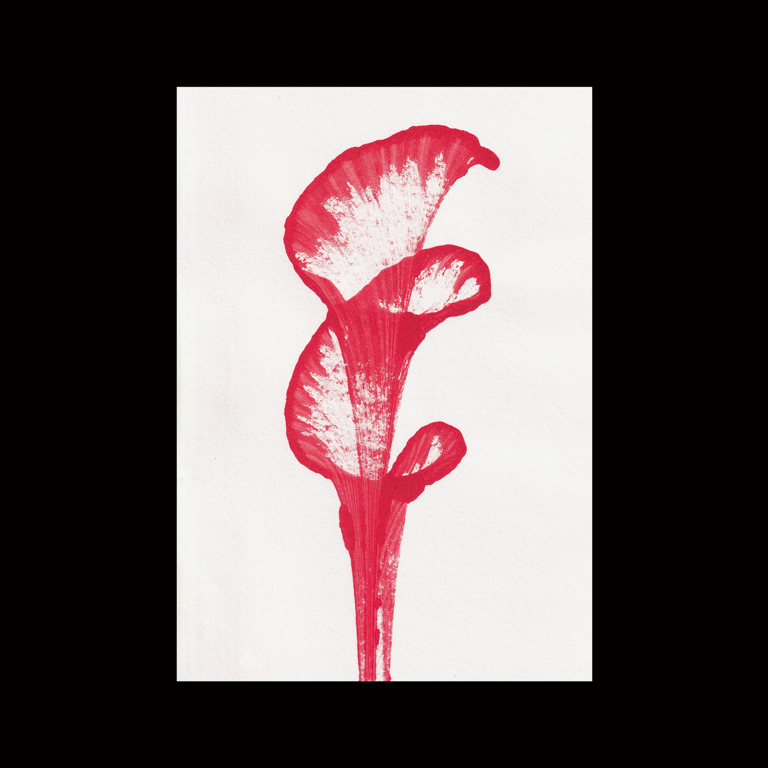 'Angel's Trumpet' Minimalist Floral Art Print