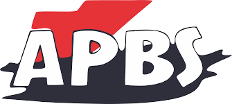 APBS logo with red and black design elements