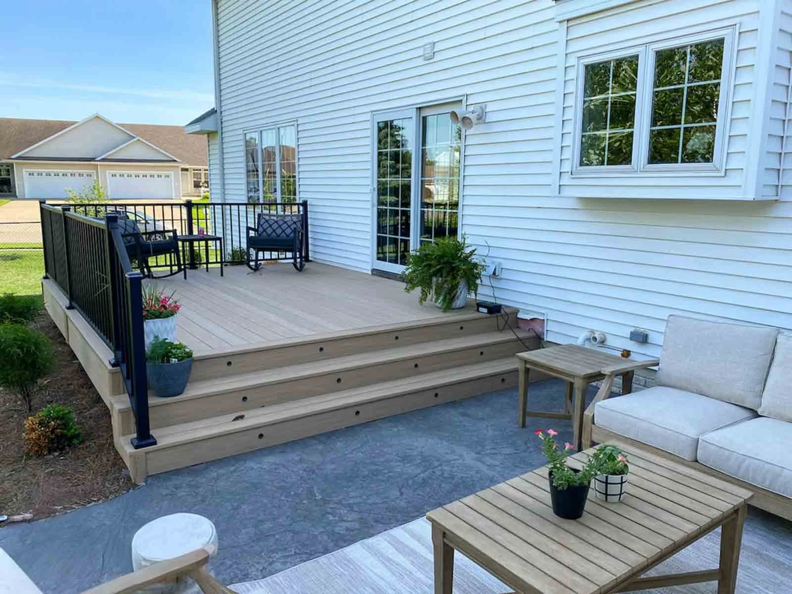 Azek PVC deck contractor Waukee IA