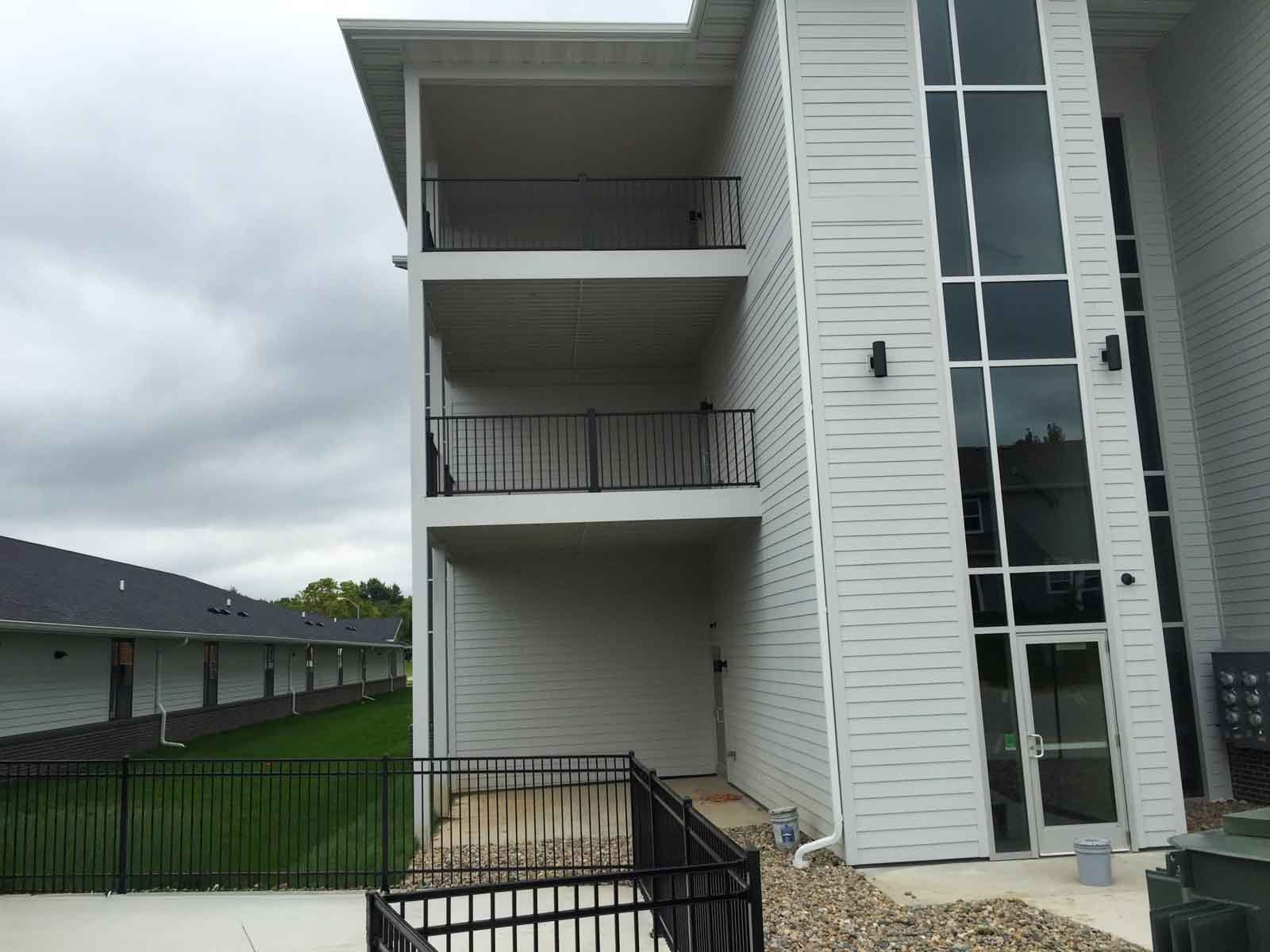Two story deck Iowa