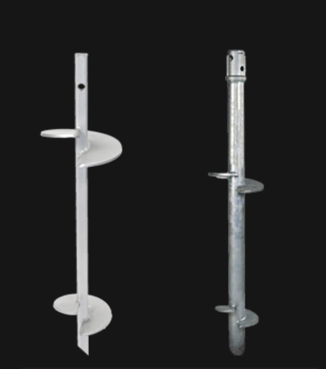 Deck footing helical
