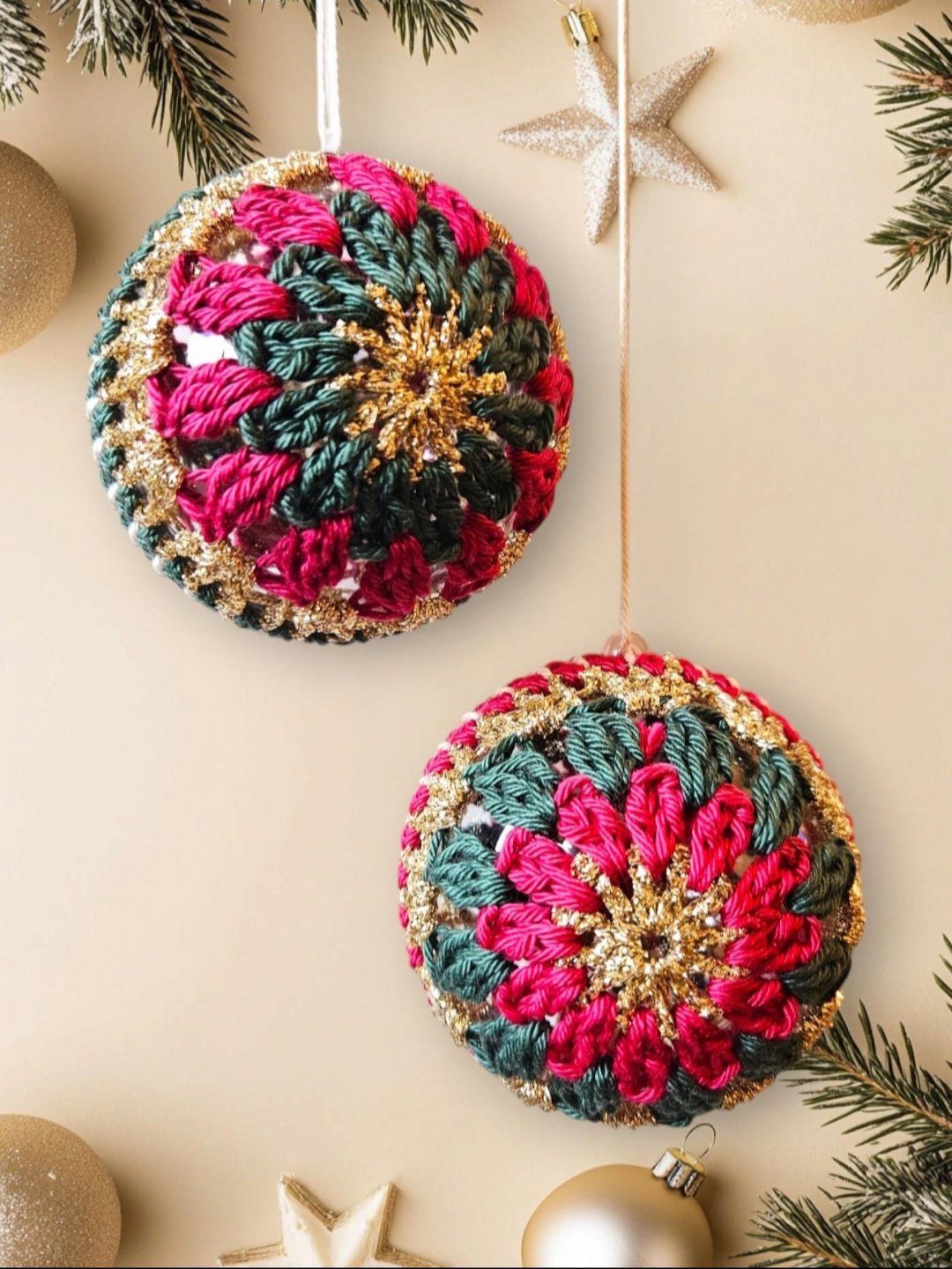 Traditional Christmas Tree Bauble Decoration
