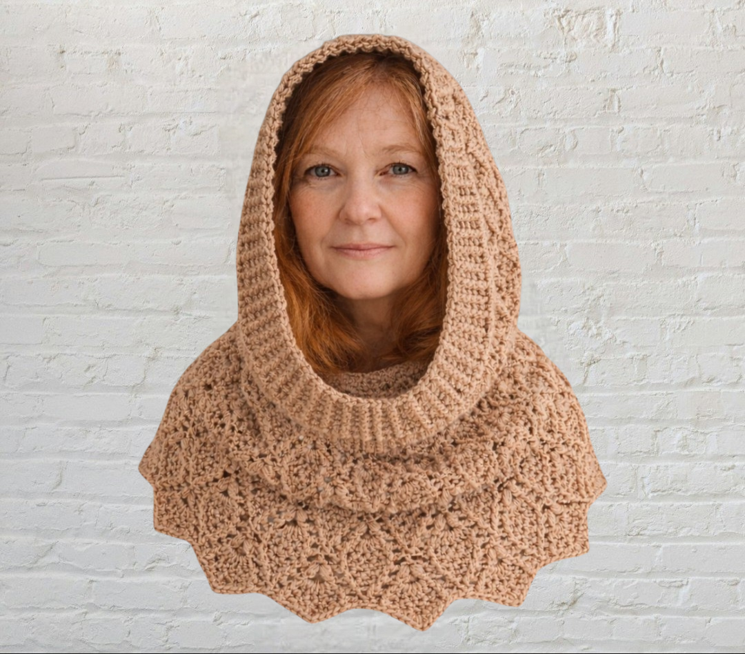 Whimsical Woodland Leafy Cowl