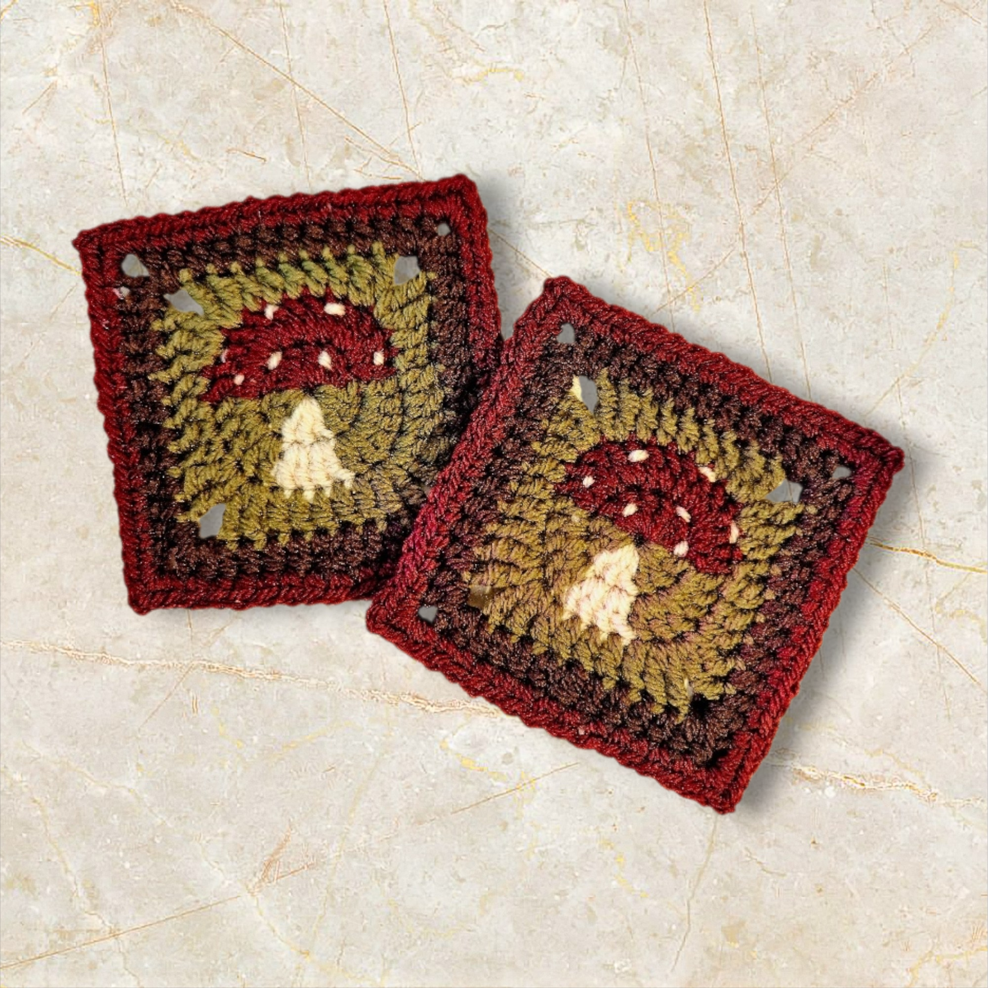 Toadstool Granny Square