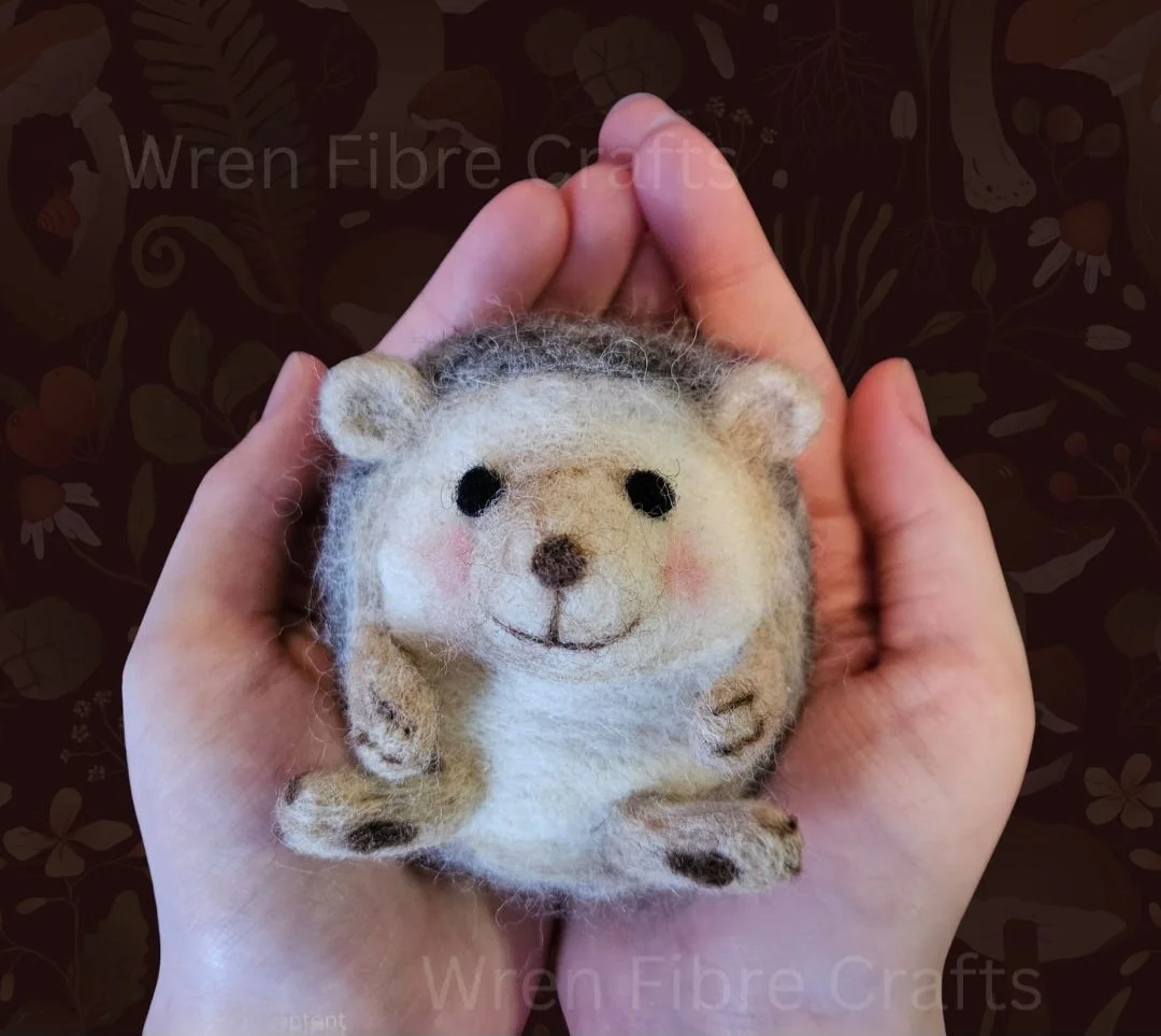 Needle Felting a Hedgehog at Crofton Cafe and Bakery - Wednesday 15th April 2026