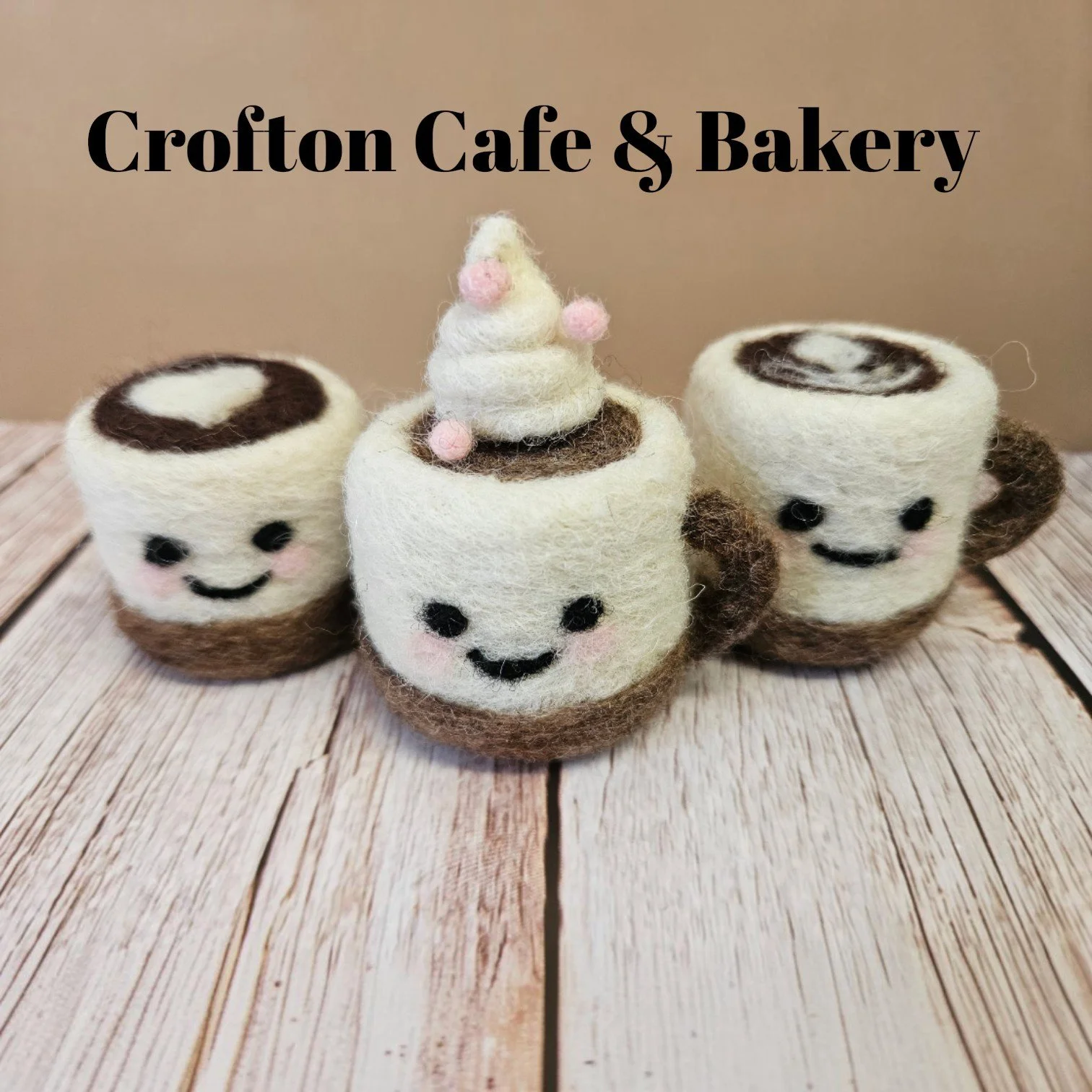 Hot Chocolate Needle Felting Workshop at Crofton Cafe & Bakery - Wednesday  14th October, 9.30am - 12.30pm