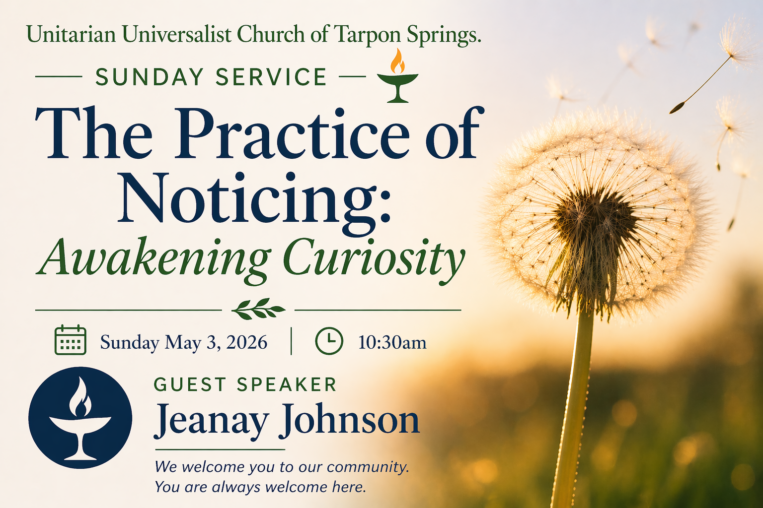 Guest Speaker - Worship Service