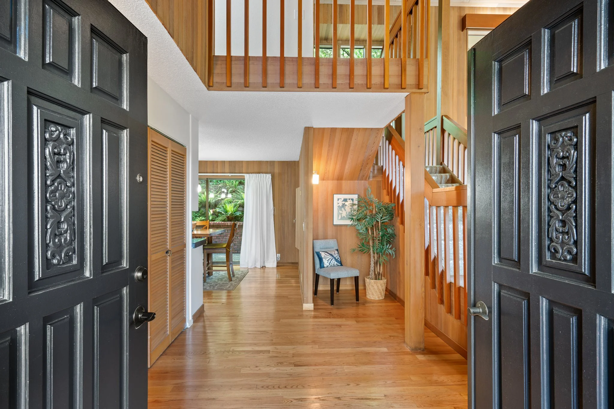 Interactive 3D virtual tour capture showing interior layout and room flow of a residential property