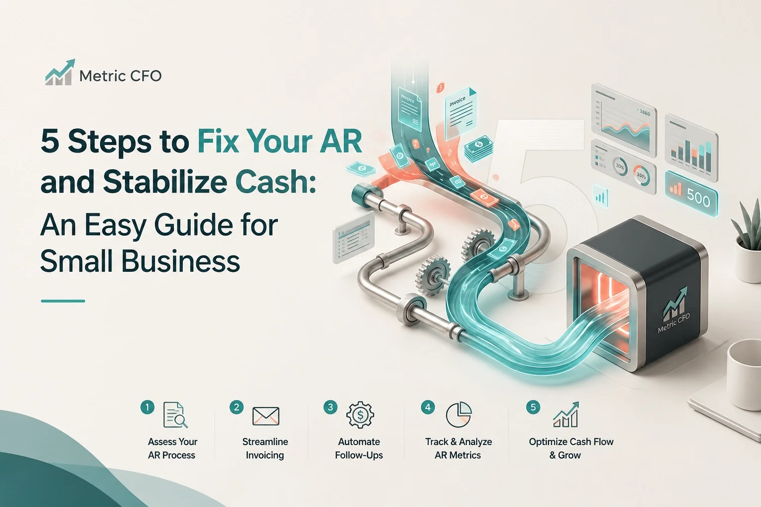 5 Steps to Fix Your AR and Stabilize Cash: An Easy Guide for Small Business