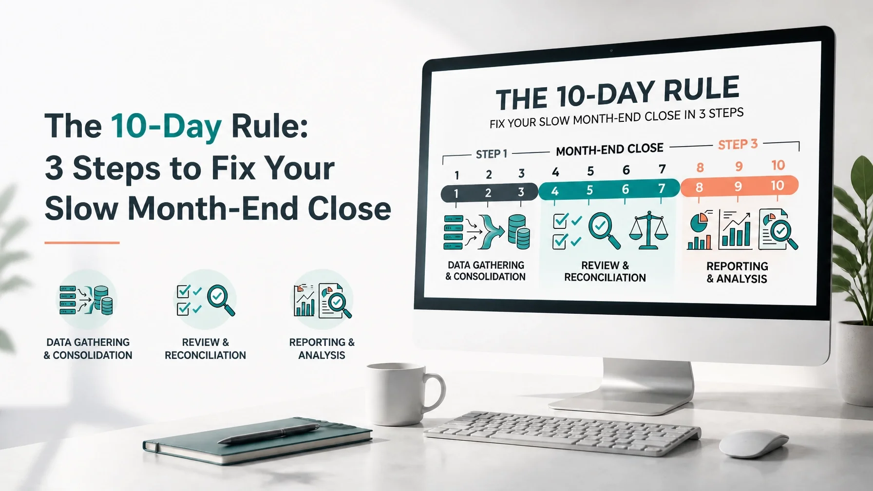 The 10-Day Rule: 3 Steps to Fix Your Slow Month-End Close