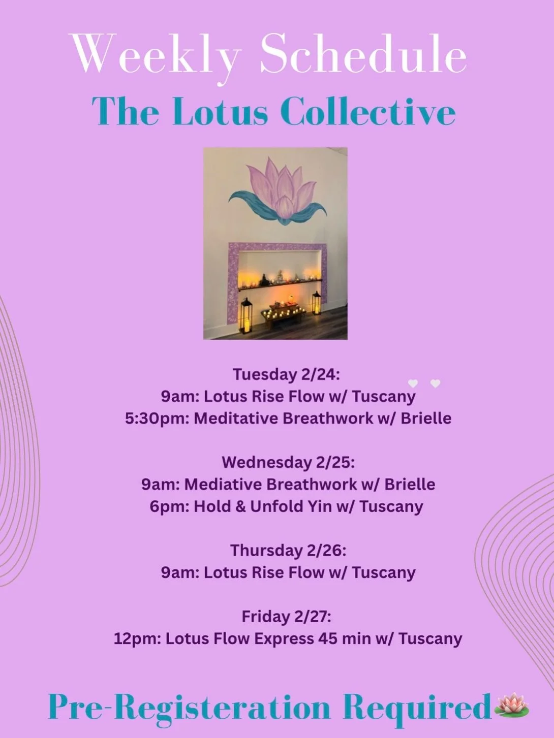 Happy Sunday lotus collective!!!🪷✨ We can&rsquo;t believe that the studio officially opens THIS WEEK and we will be teaching in the space. It&rsquo;s a surreal moment that we made it to this point😭 All of the love and support from YOU has lead us t
