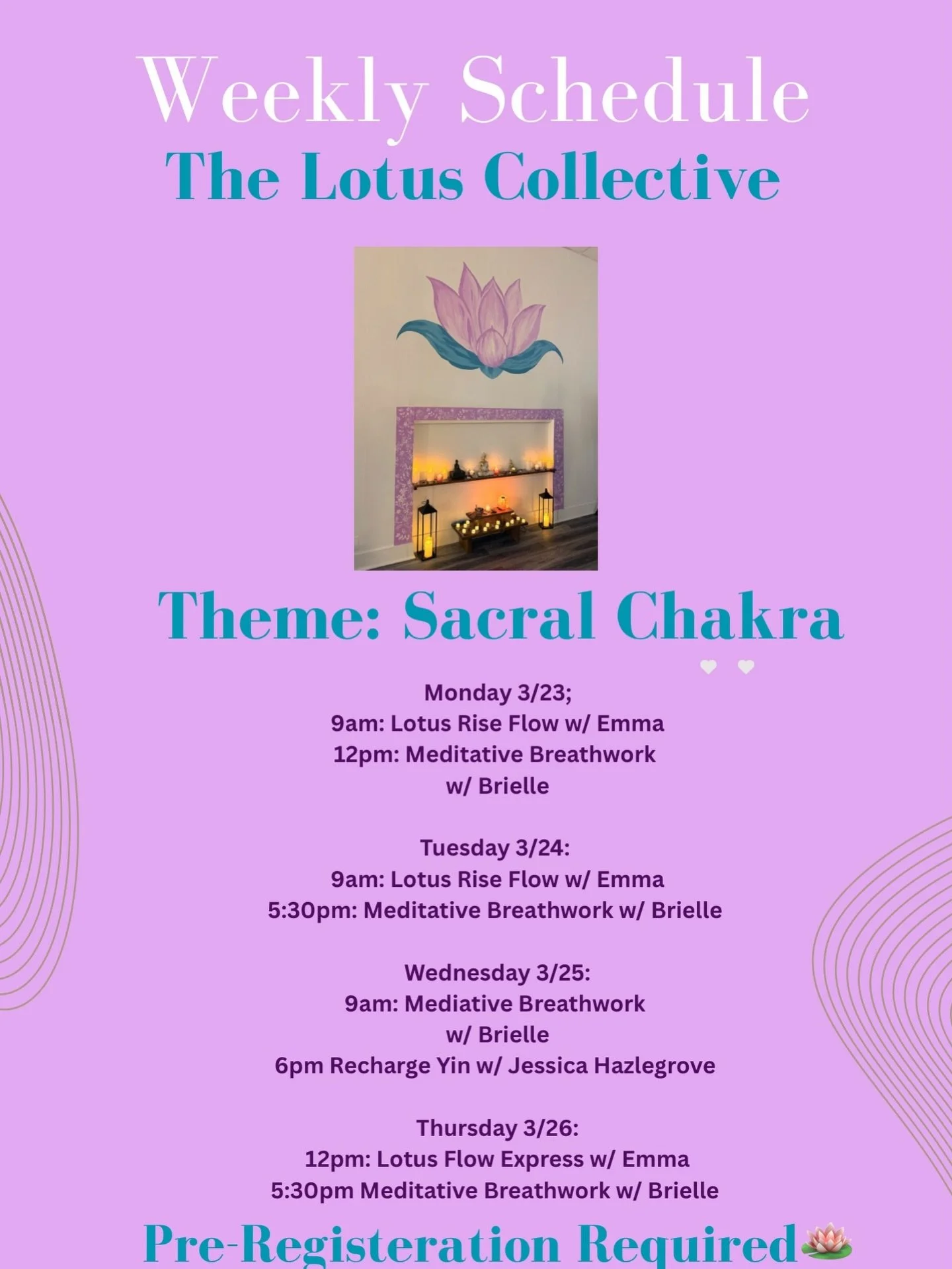 Happy new week and new year lotus collective fam!!

We&rsquo;re so excited for the theme this week and still feel all the creative energy flowing from this new moon and spring equinox, the perfect time to focus on the sacral chakra! 🧡

The sacral ch