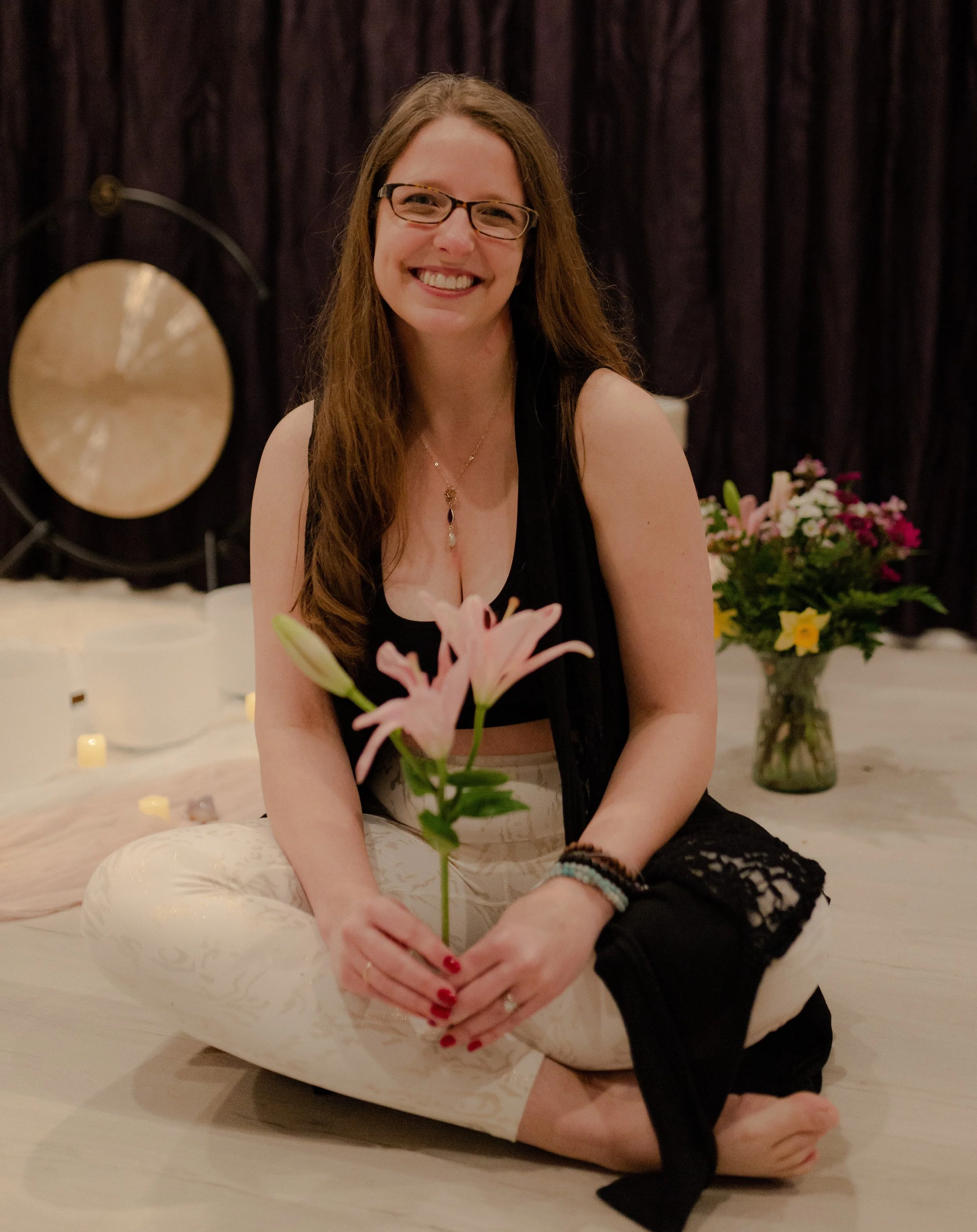 Jess Jarels: Breathwork Embodiment Guide at The Lotus Collective – a yoga and breathwork studio in Salem, Virginia.