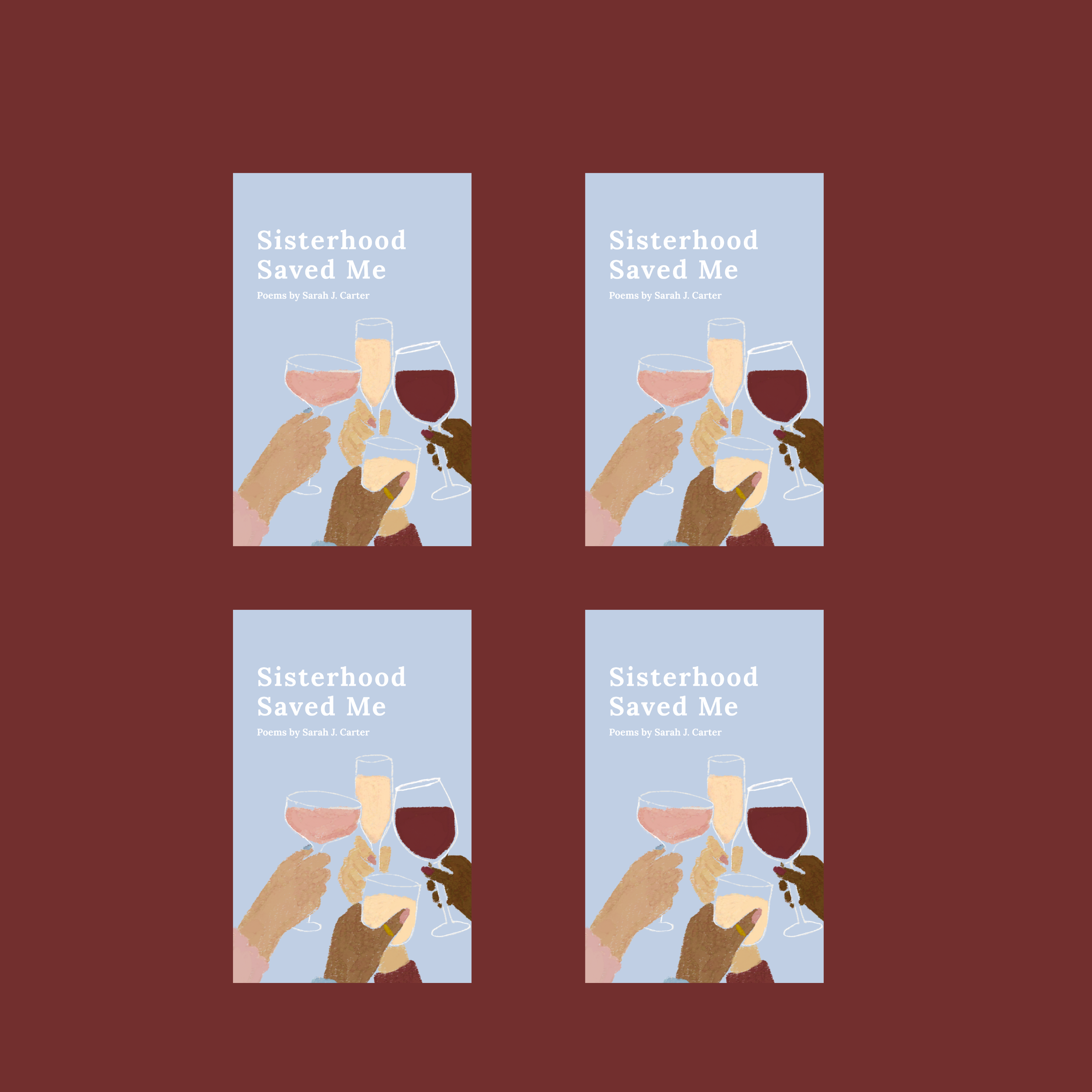 PRE ORDER: 4 Signed Copy of Sisterhood Saved Me 🥂 (Limited Availability + Free Shipping)