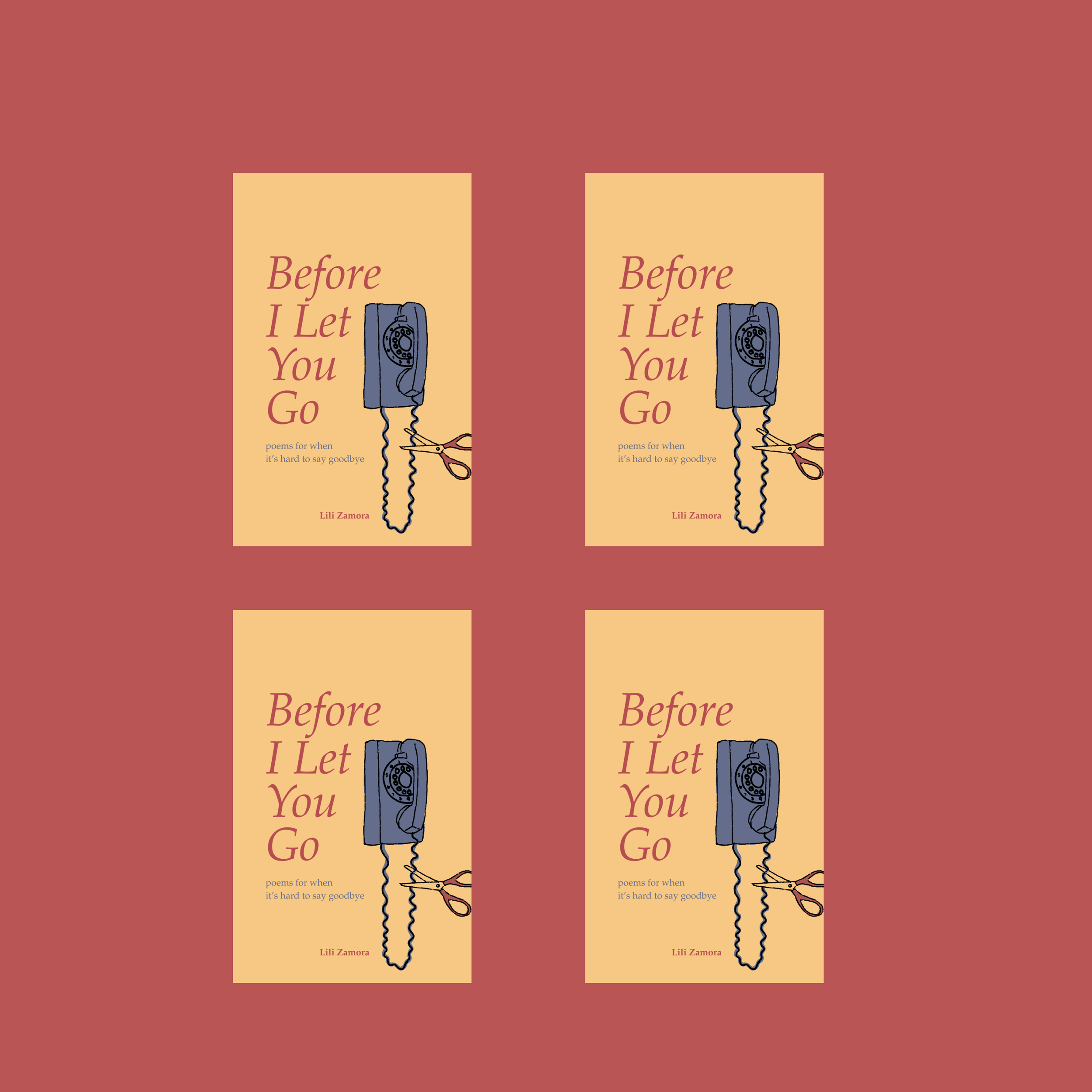 PRE ORDER: 4 Signed Copies of Before I Let You Go 📞 (Limited Availability + Free Shipping)