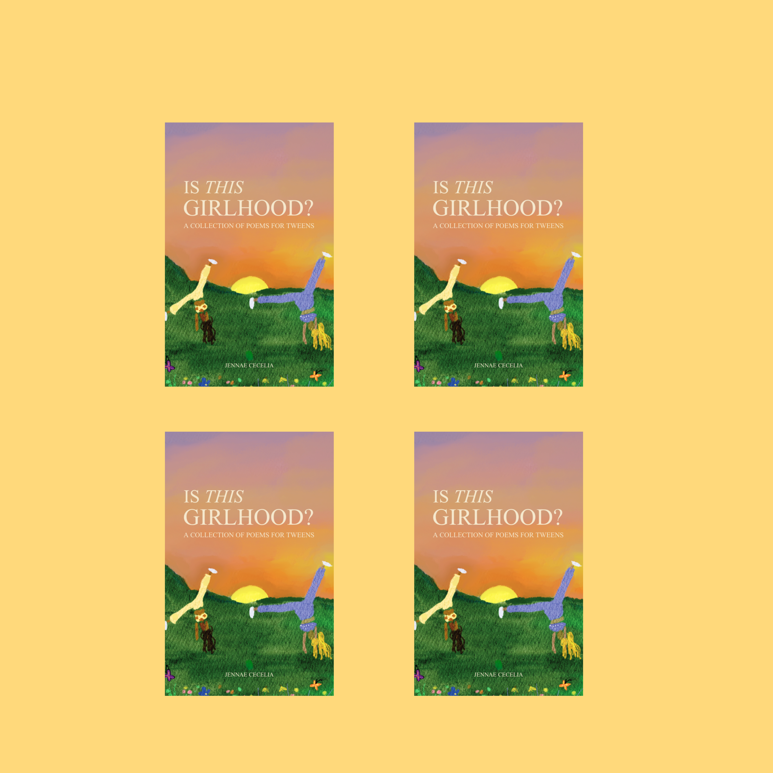 PRE ORDER: 4 Signed Copies of Is This Girlhood? 🤸🏽‍♀️🤸🏼‍♀️ (Limited Availability + Free Shipping)