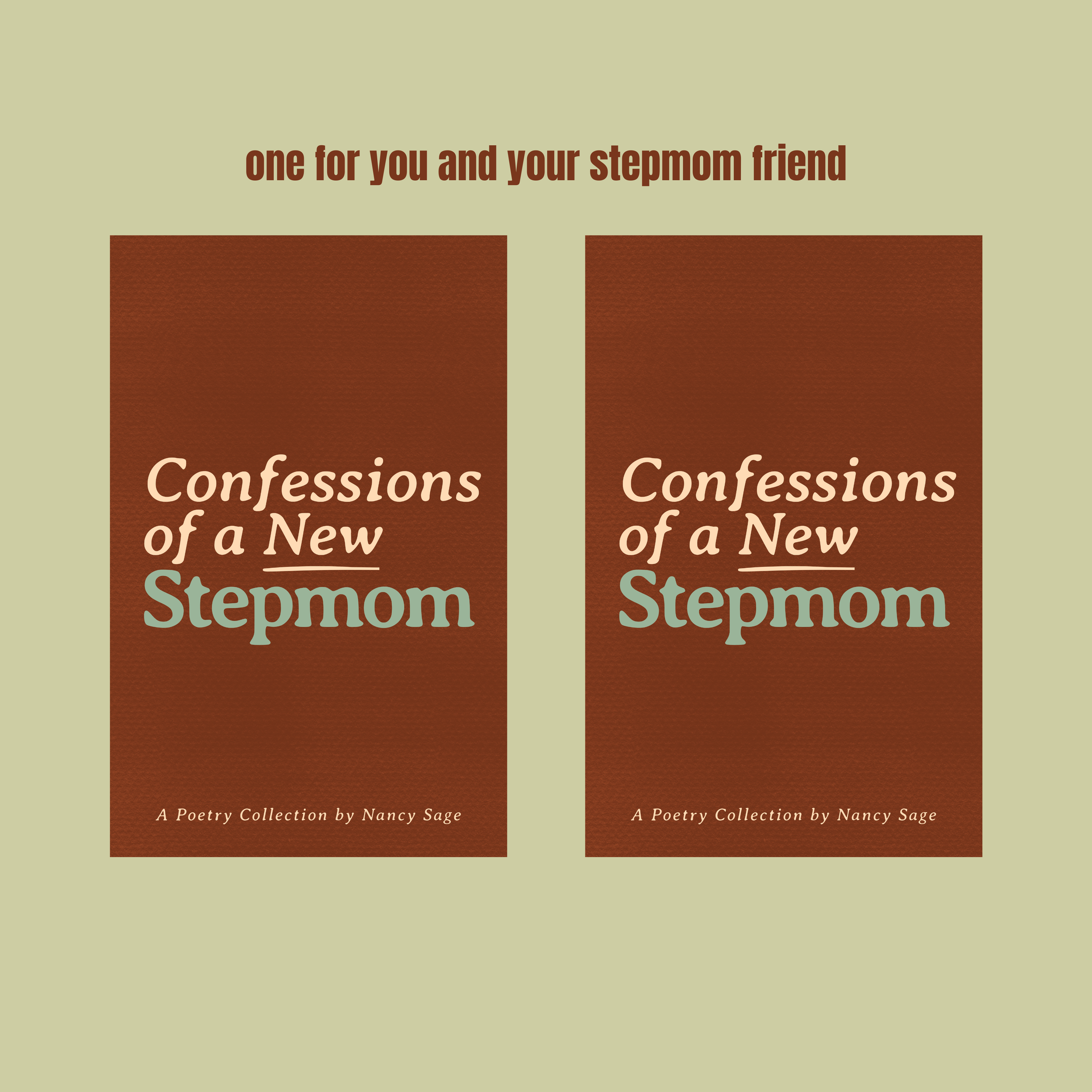 Signed Two Book Bundle of Confessions of a New Stepmom (Pre-Order)