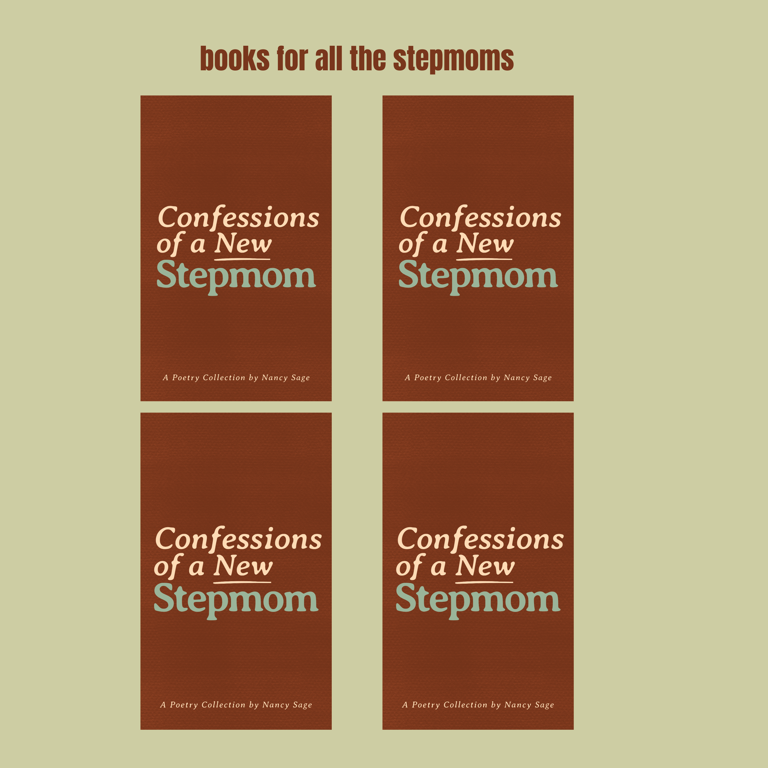 Signed Four Book Bundle of Confessions of a New Stepmom (Pre-Order)