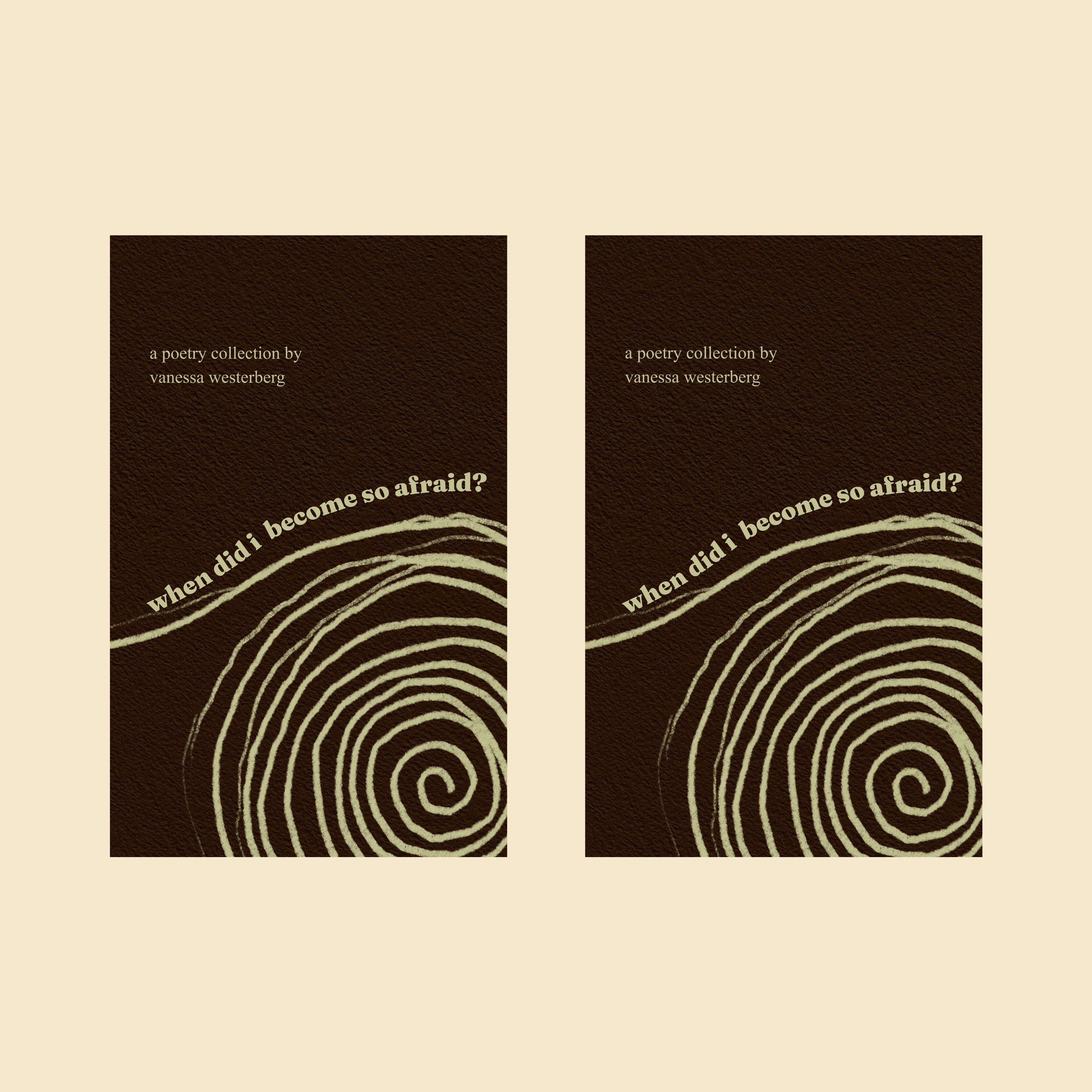 PRE-ORDER: 2 Signed Copy of When Did I Become So Afraid? 🌀 (Free Shipping)