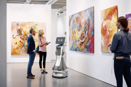 ORIONSTAR Greetingbot Nova robot d'accueil