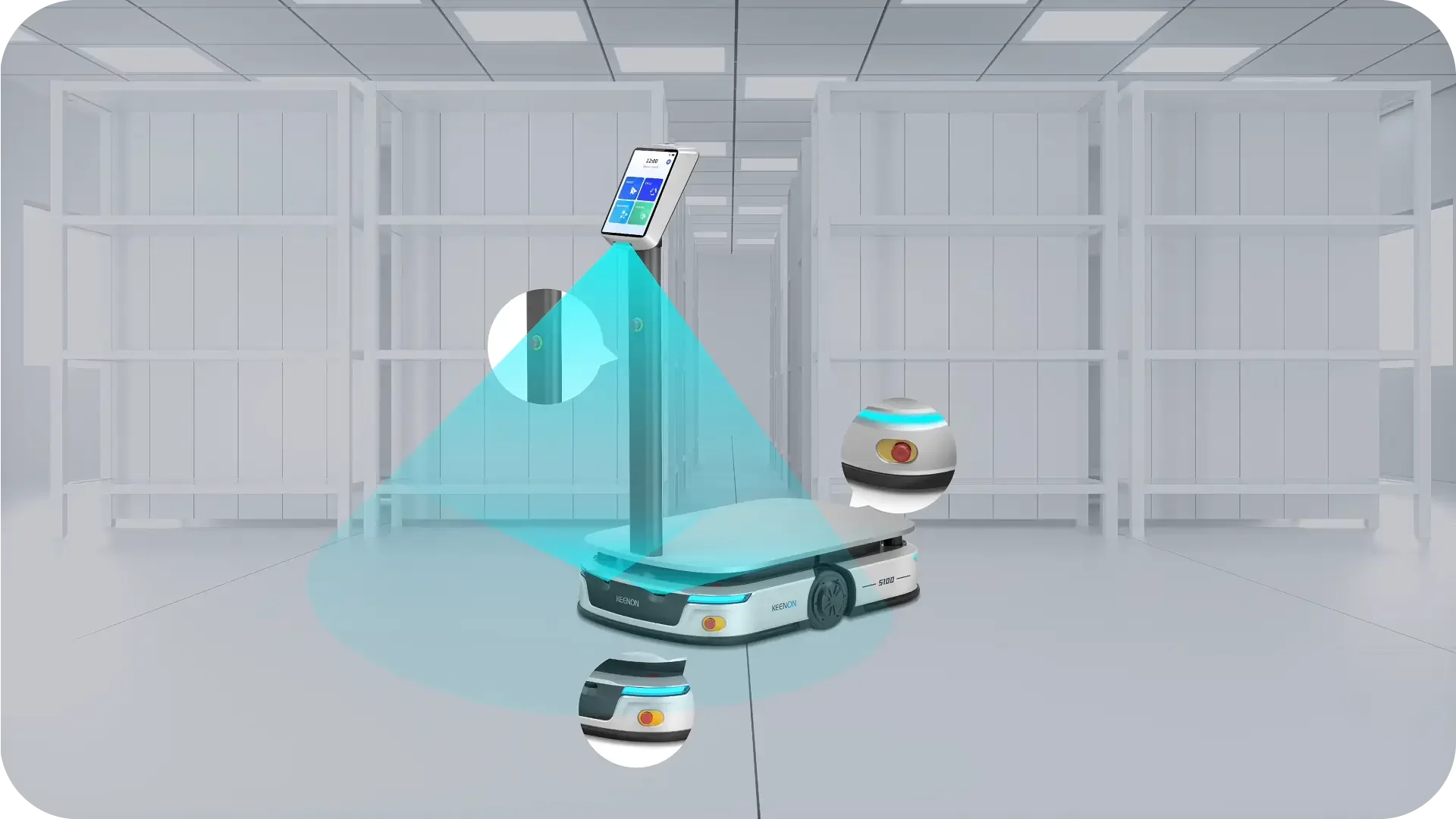 KEENON S100 robot de logistique