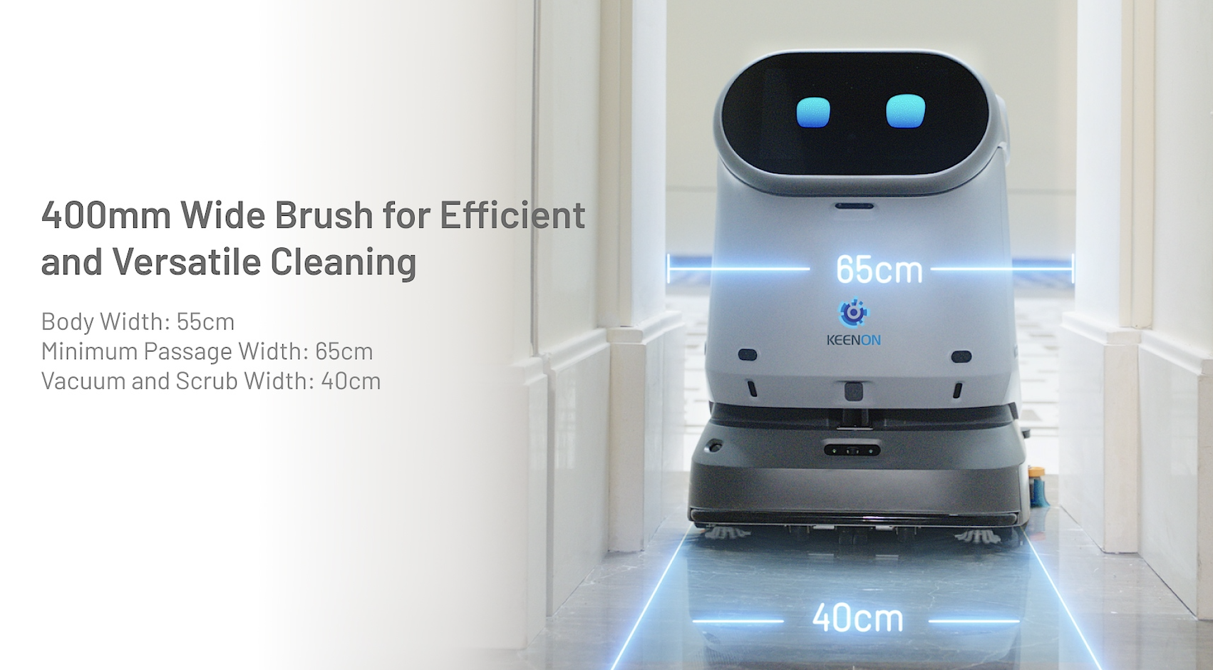 Keenon Kleenbot C40 robot de nettoyage