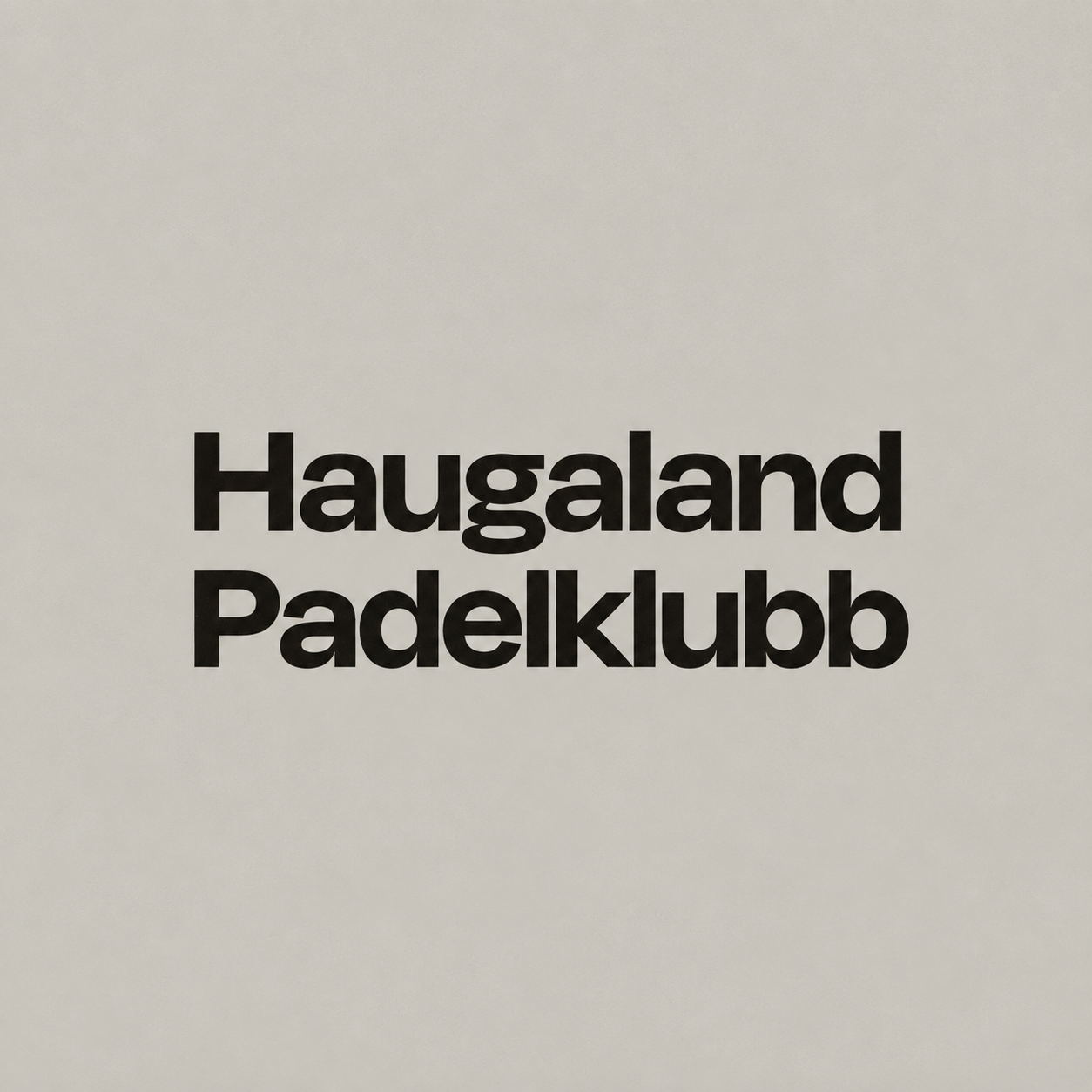Haugaland Padel