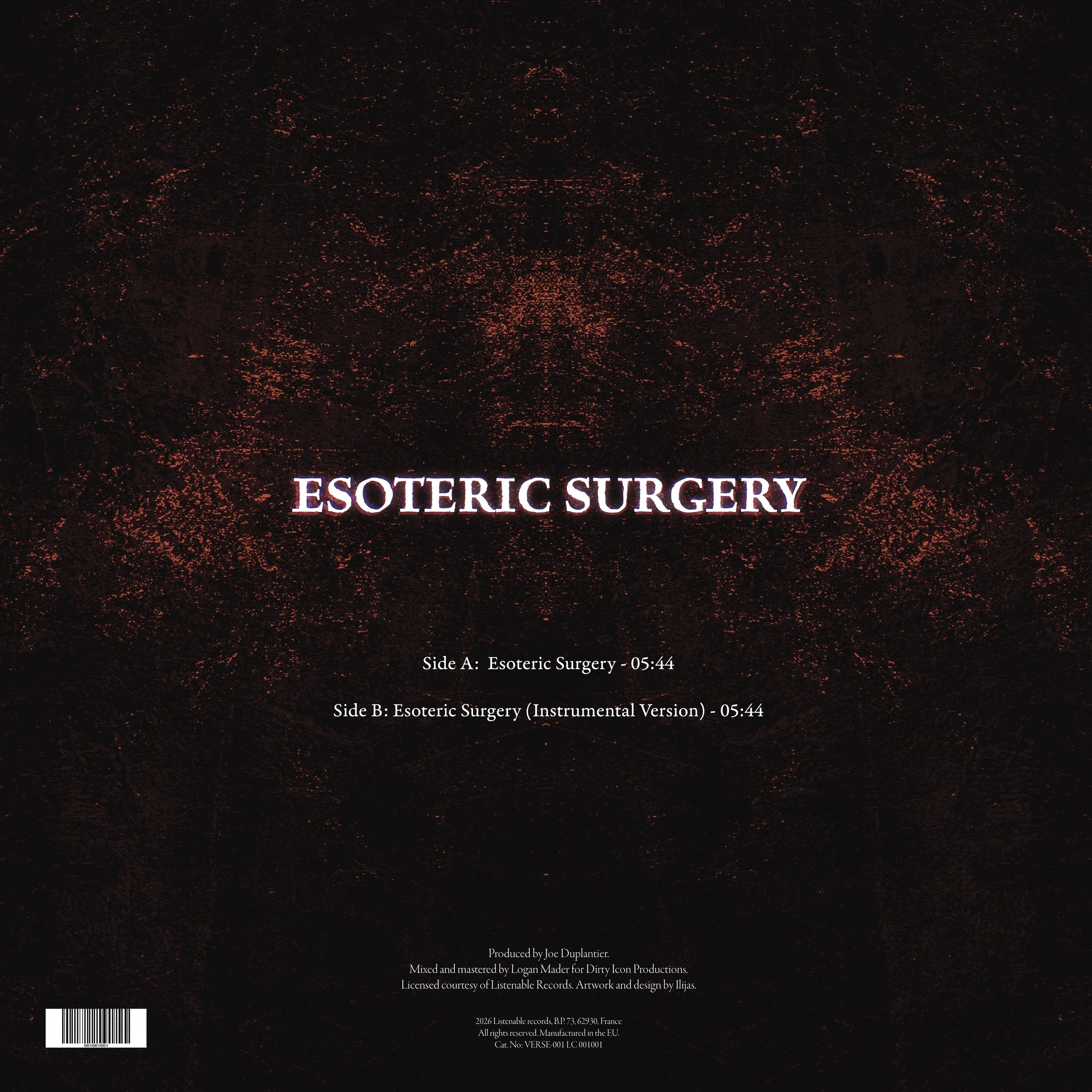 7" Vinyl Cover 
Esoteric Surgery - Gojira