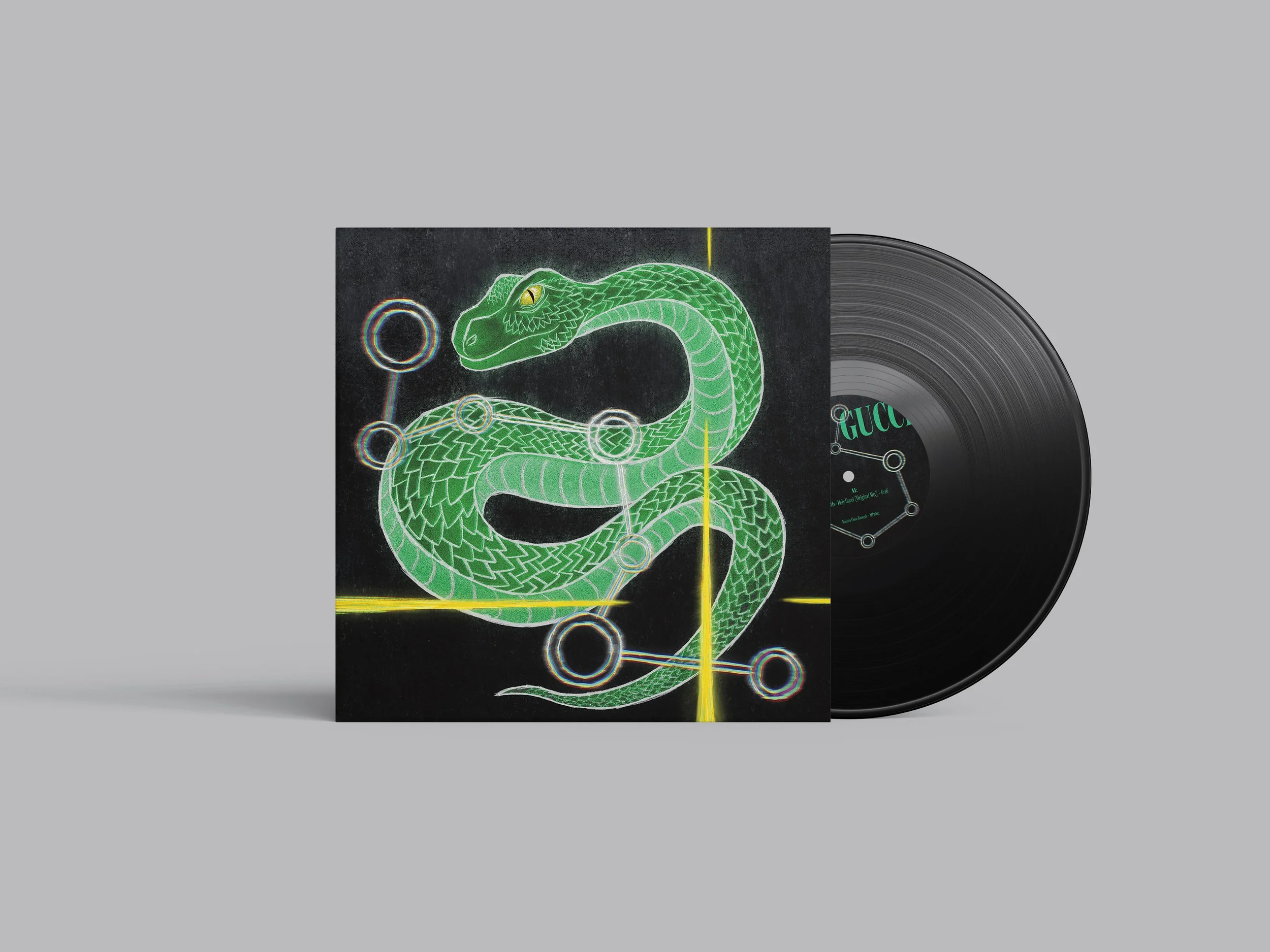 7" Vinyl Cover Holy Gucci - Krl Mx