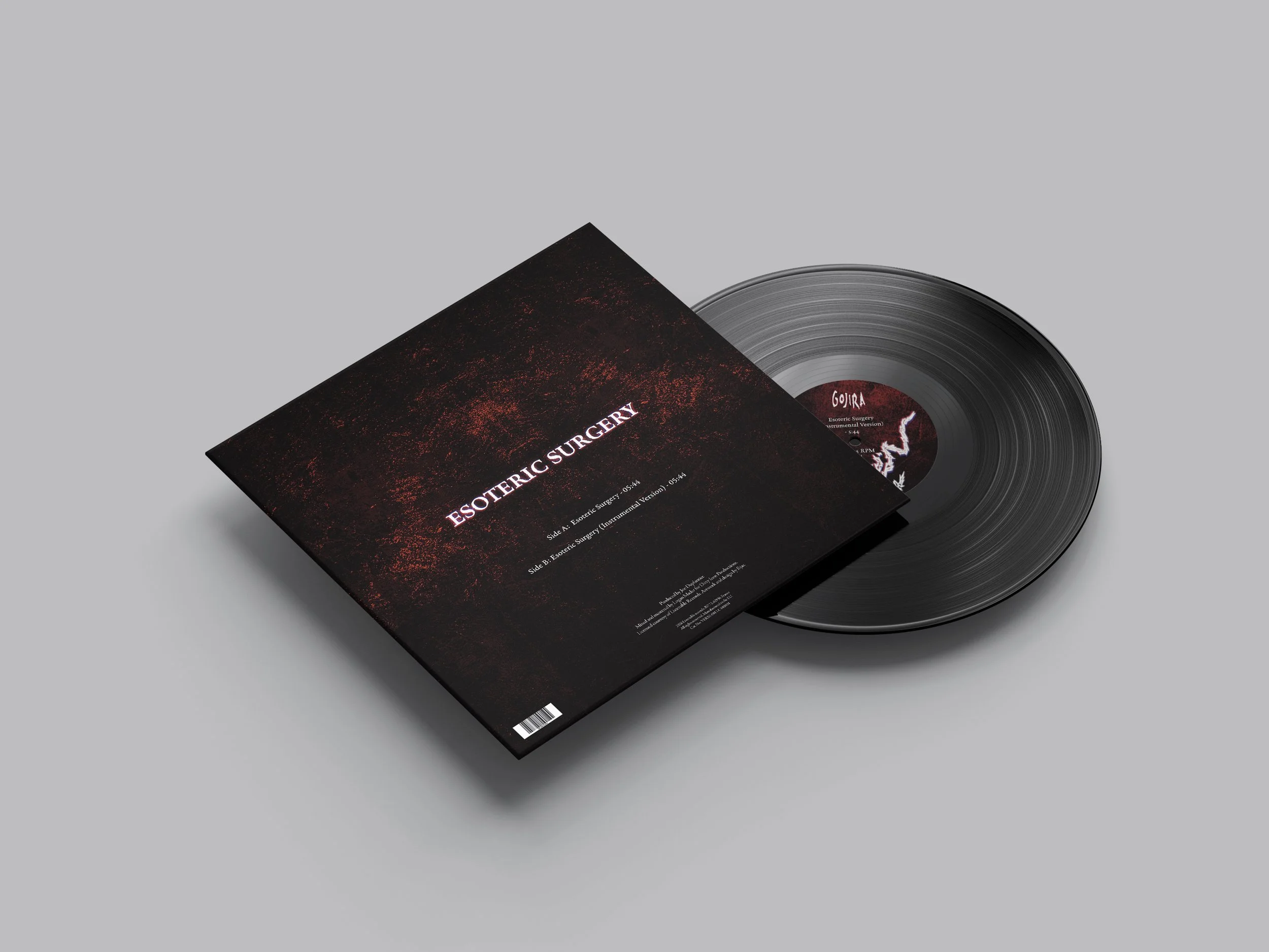 7" Vinyl Cover 
Esoteric Surgery - Gojira