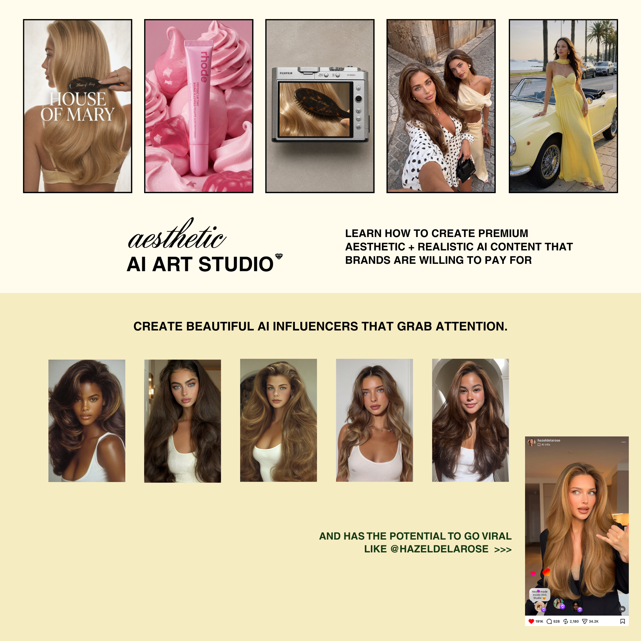 Aesthetic AI Art Studio Course