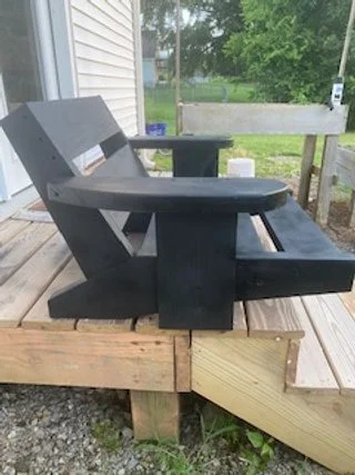 low Adirondack chair