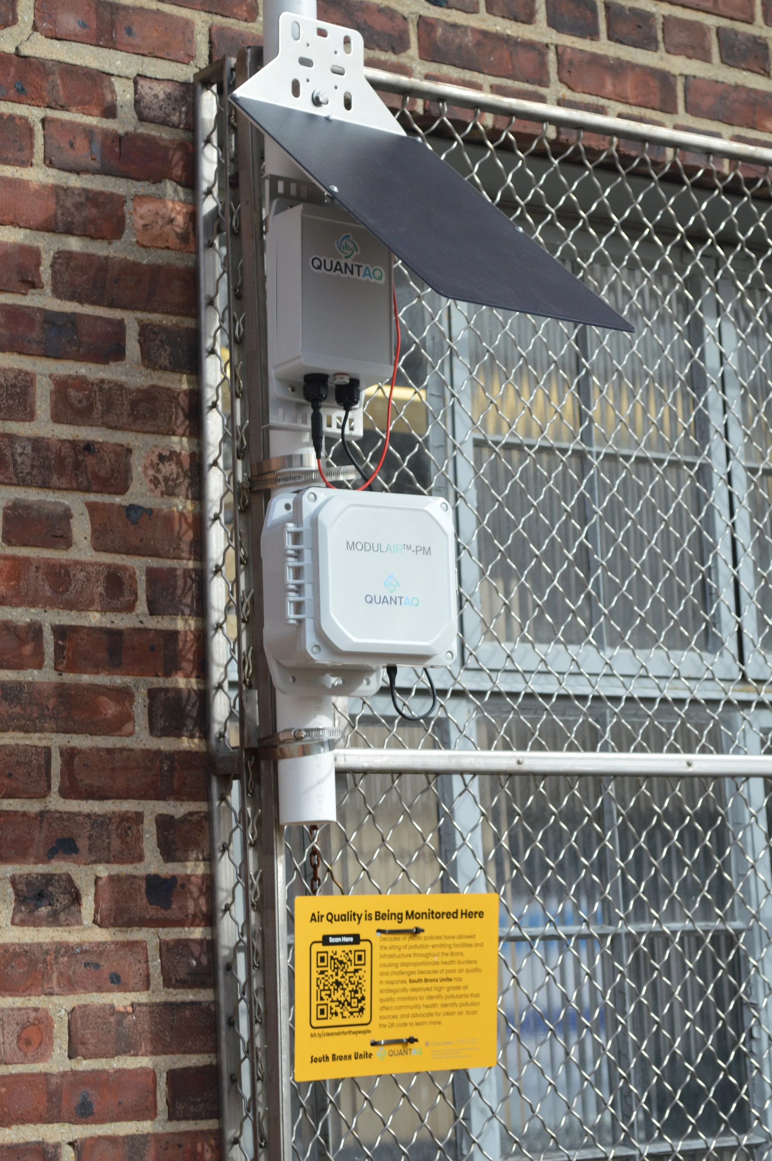 A New Addition to the Fieldston Campus: An Air Quality Monitor