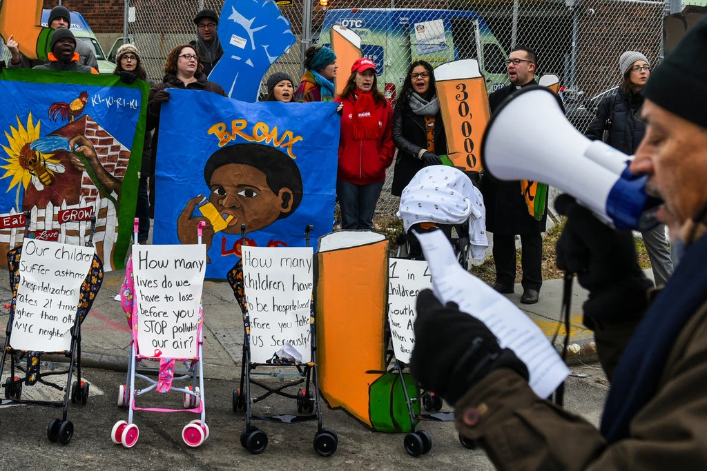 Fresh Direct Breaks Ground in the South Bronx, Prompting Protests